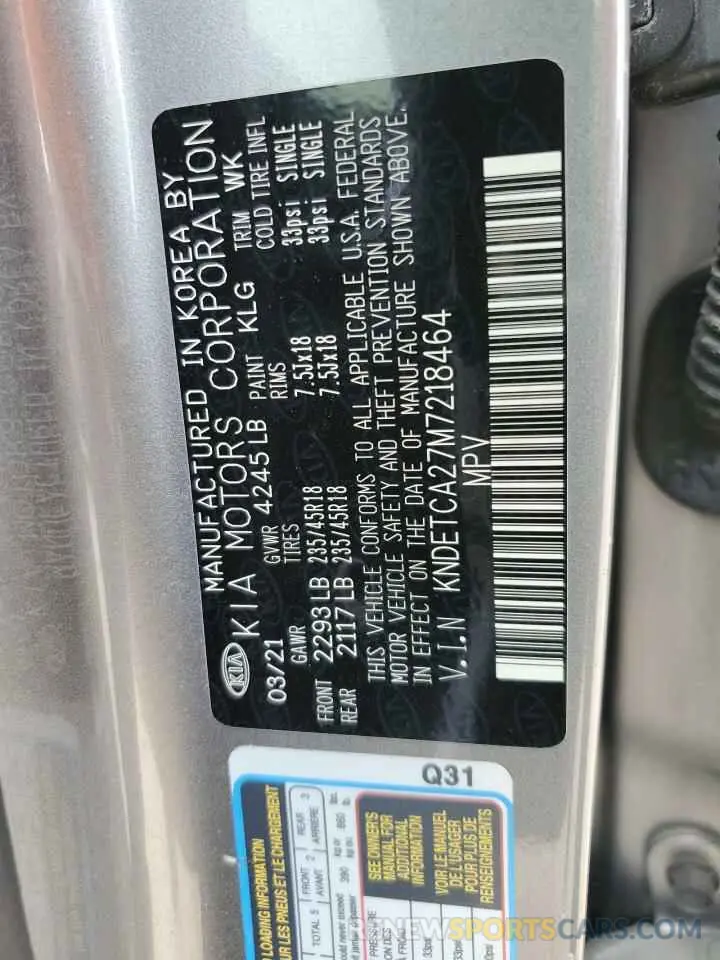 12 Photograph of a damaged car KNDETCA27M7218464 KIA SELTOS 2021