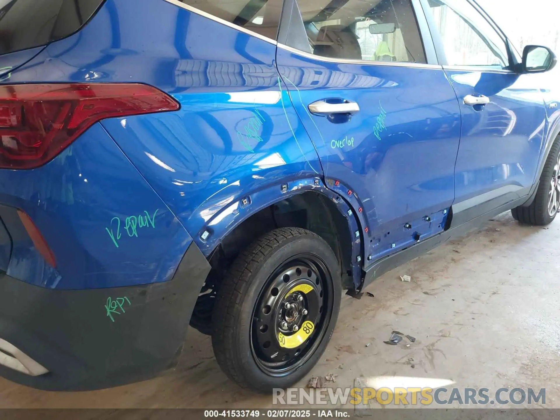 6 Photograph of a damaged car KNDETCA28M7154385 KIA SELTOS 2021
