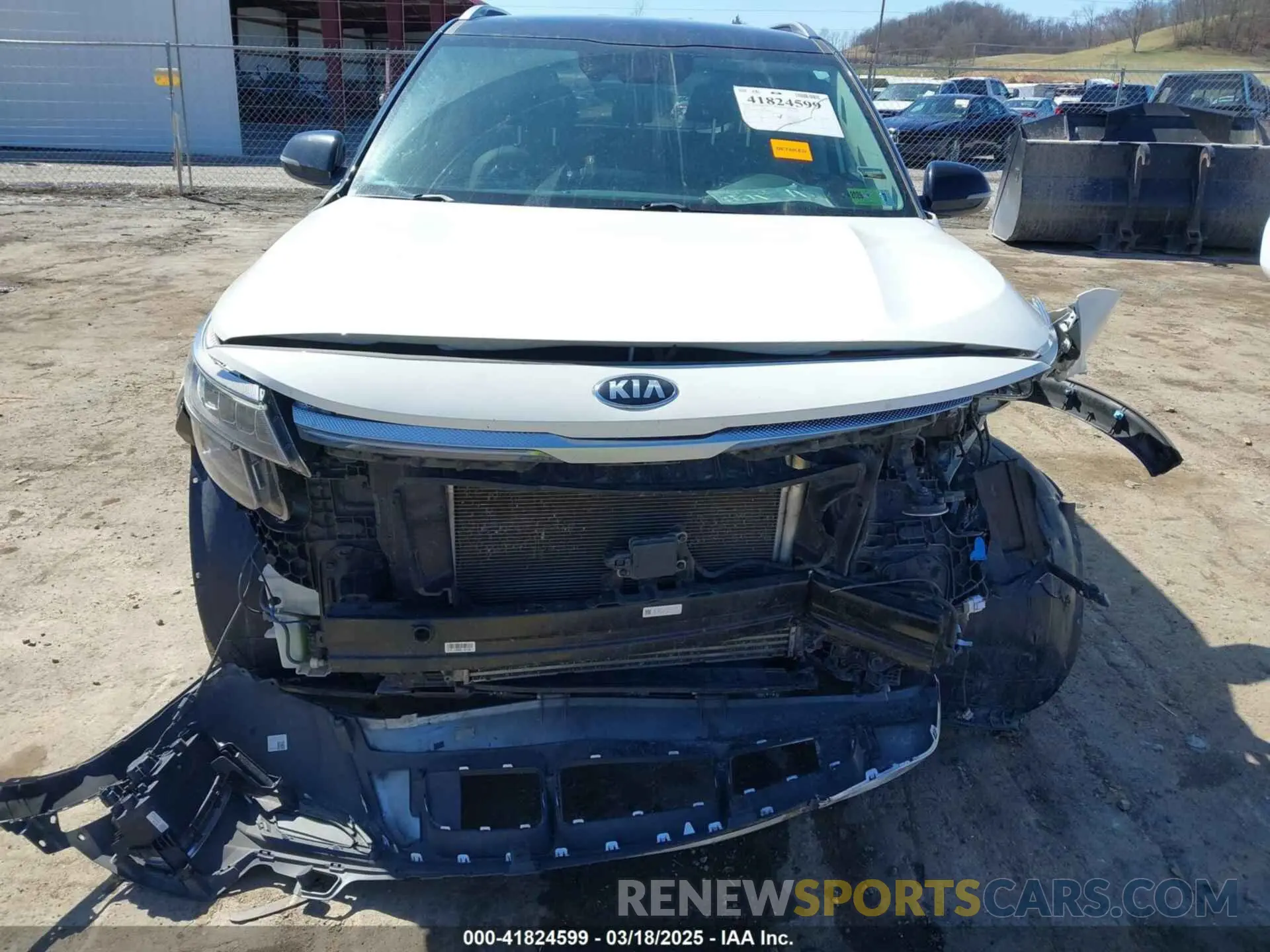 6 Photograph of a damaged car KNDETCA28M7206615 KIA SELTOS 2021