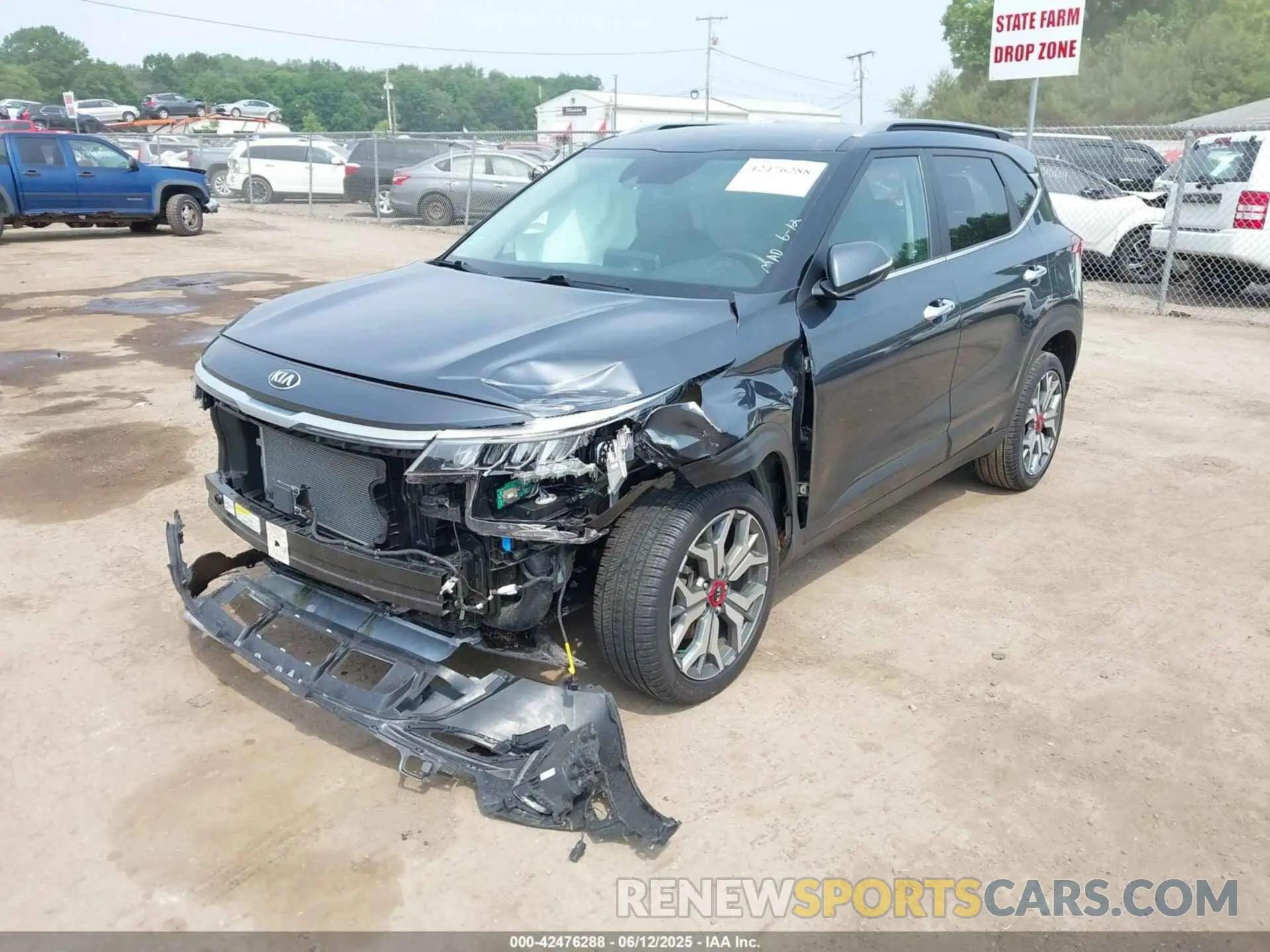 6 Photograph of a damaged car KNDETCA2XM7059200 KIA SELTOS 2021