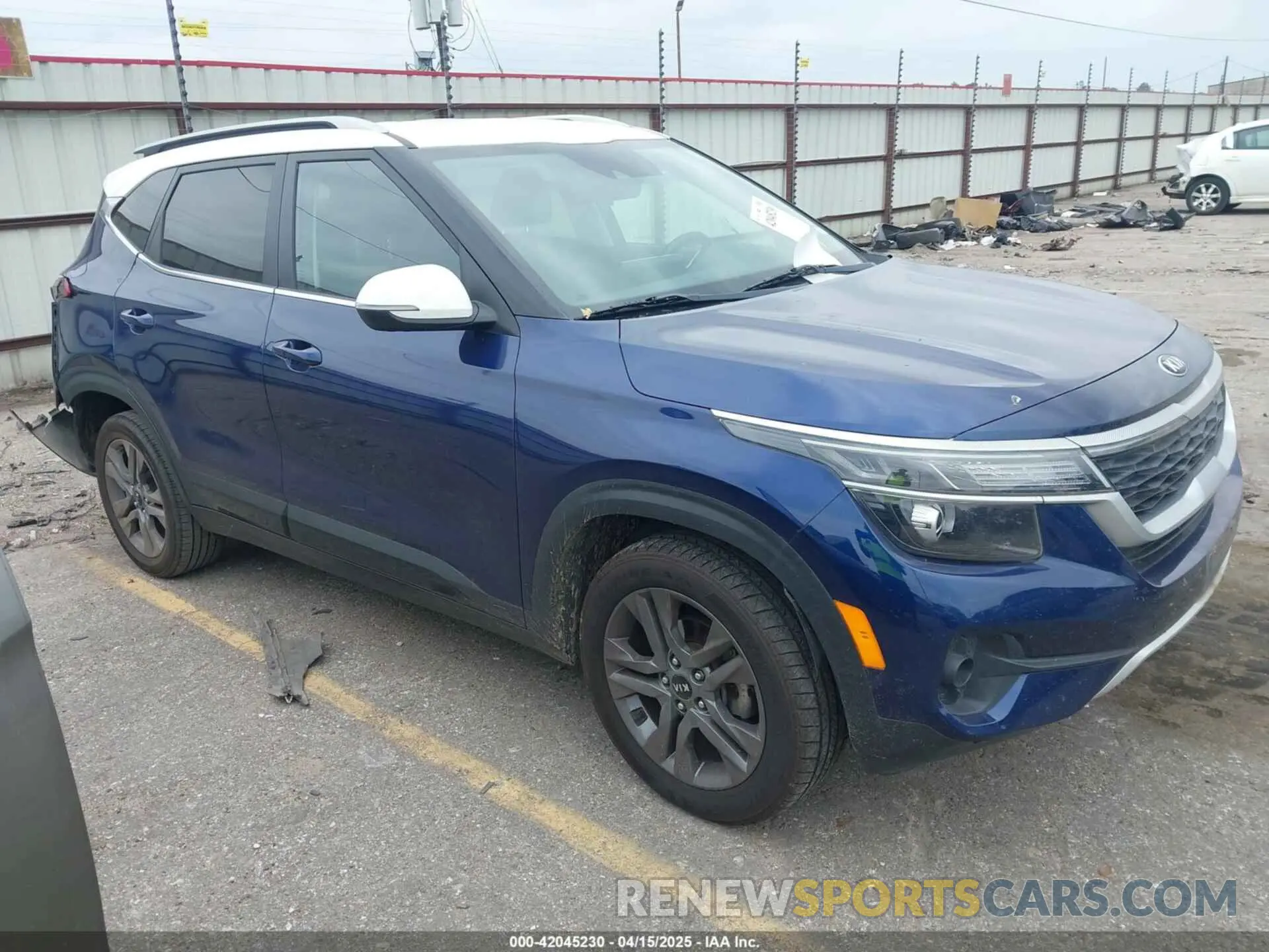 1 Photograph of a damaged car KNDEU2AA0M7058653 KIA SELTOS 2021