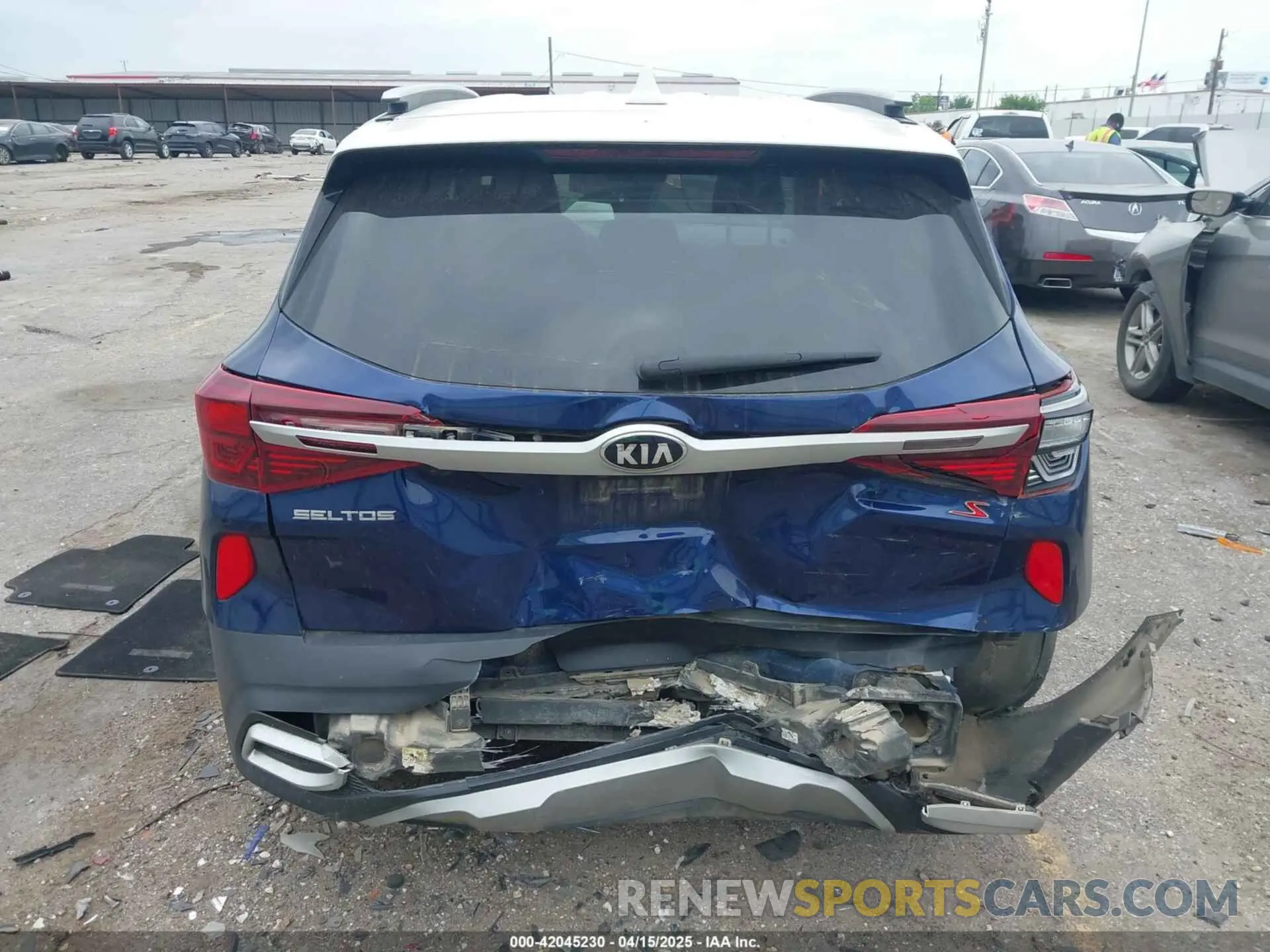 16 Photograph of a damaged car KNDEU2AA0M7058653 KIA SELTOS 2021