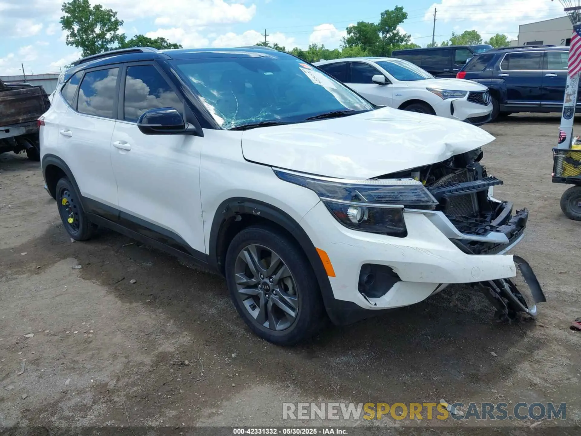 1 Photograph of a damaged car KNDEU2AA1M7115507 KIA SELTOS 2021
