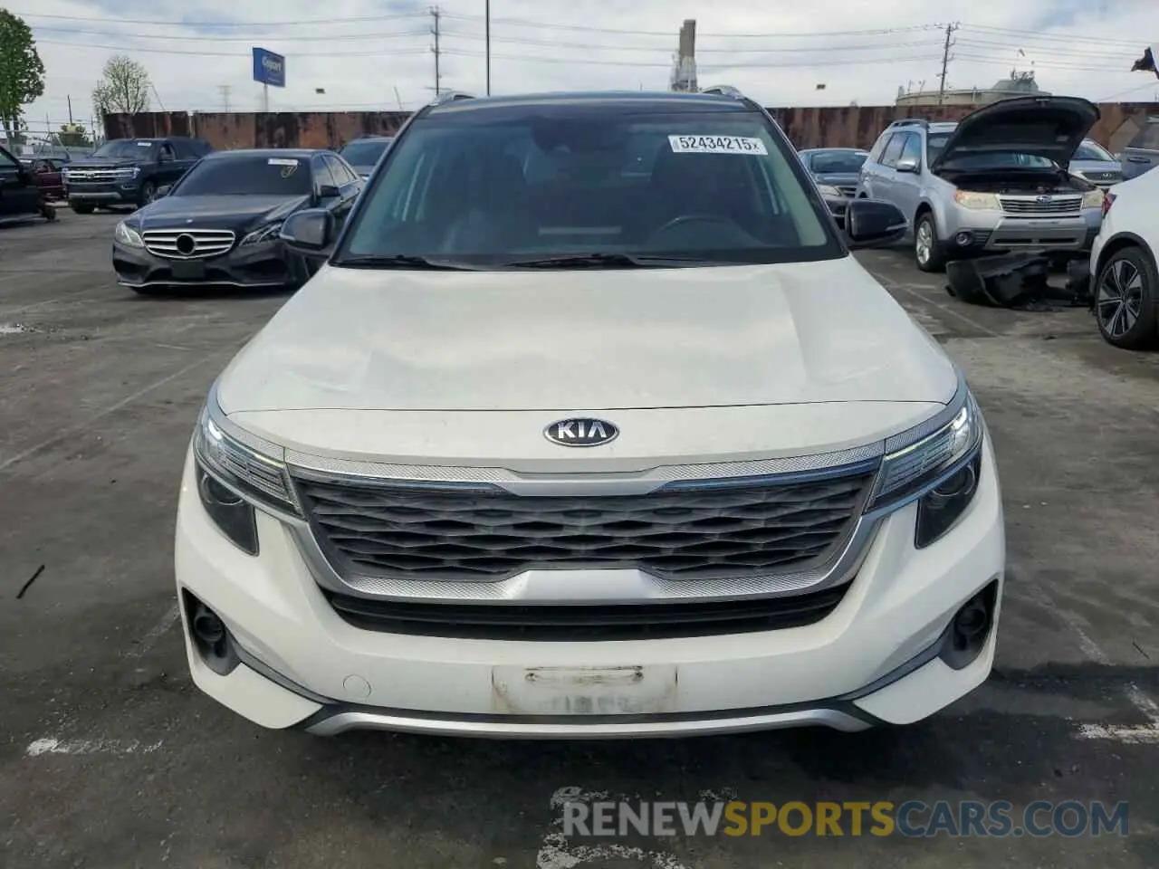 5 Photograph of a damaged car KNDEU2AA2M7075888 KIA SELTOS 2021