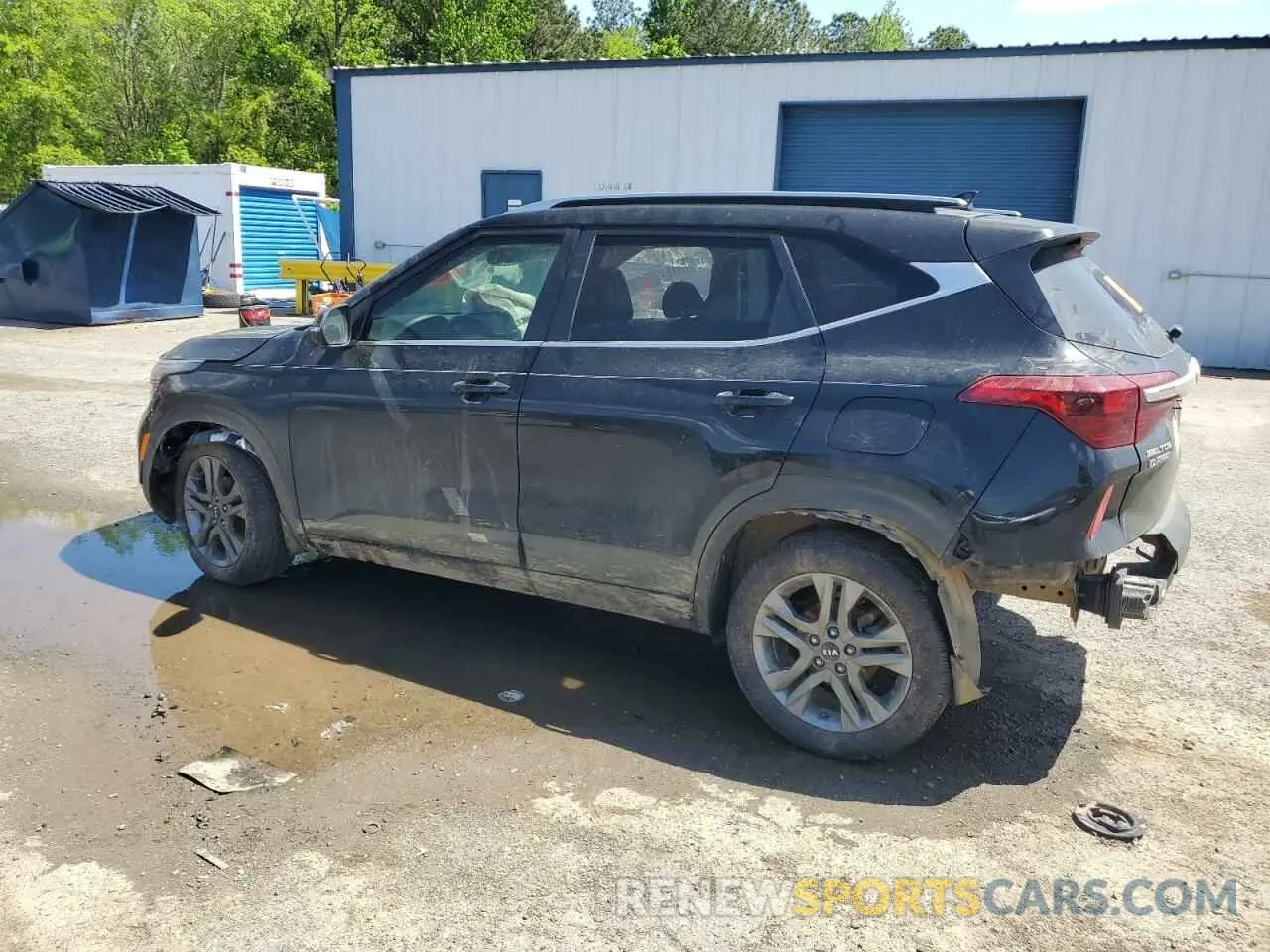 2 Photograph of a damaged car KNDEU2AA2M7095039 KIA SELTOS 2021