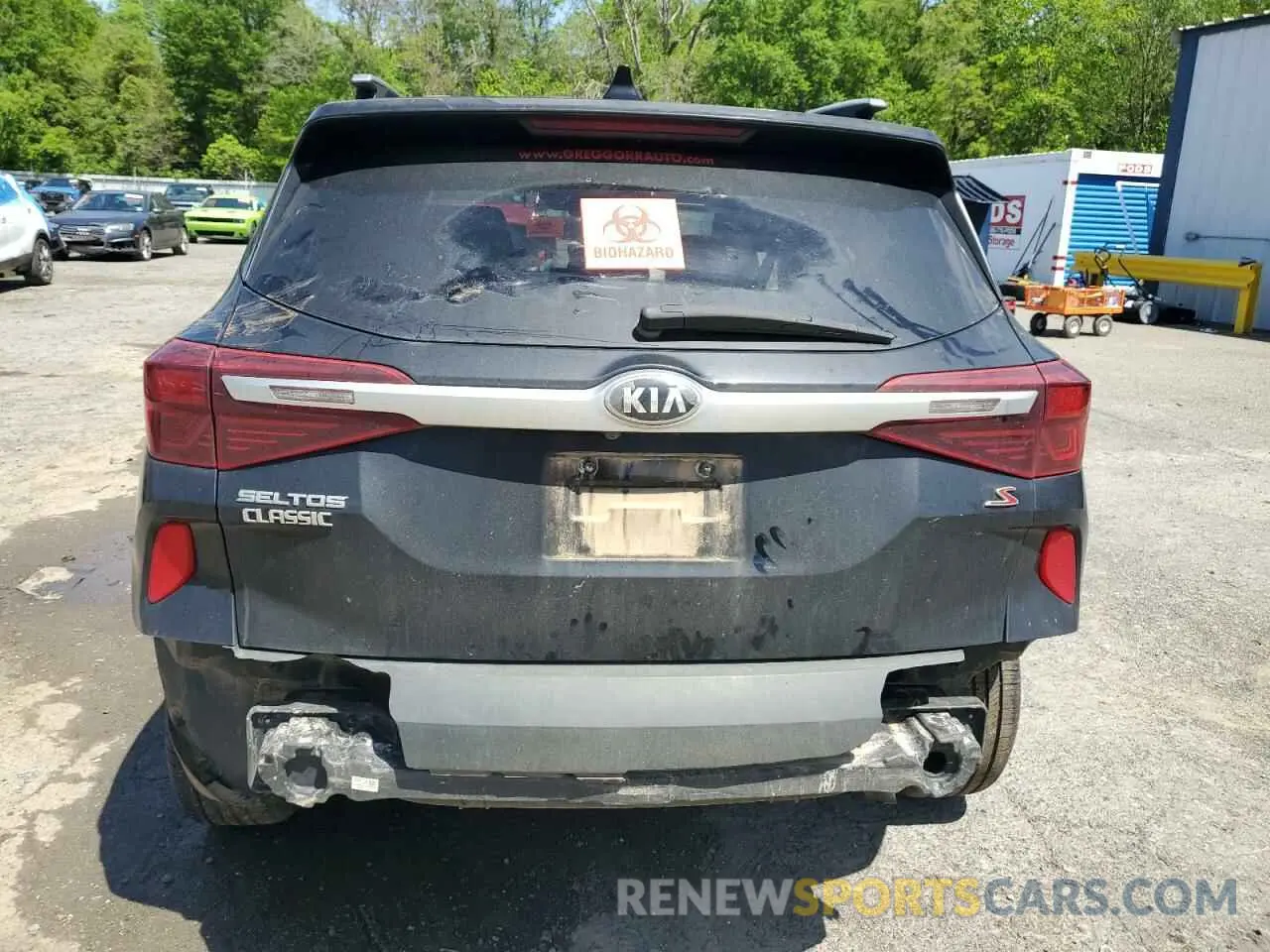 6 Photograph of a damaged car KNDEU2AA2M7095039 KIA SELTOS 2021