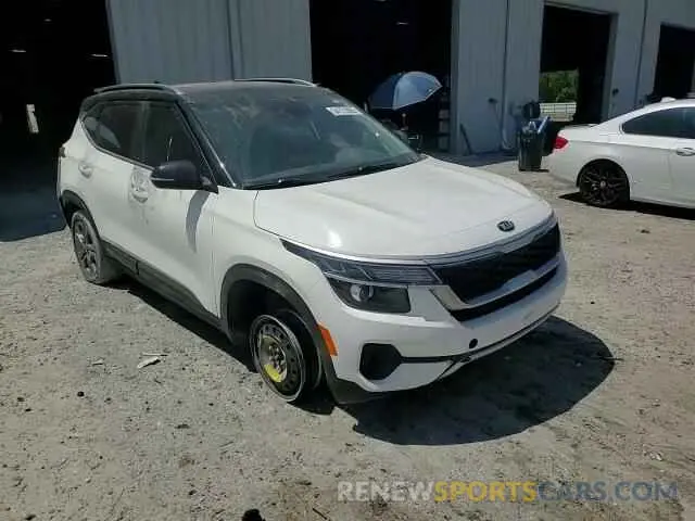 14 Photograph of a damaged car KNDEU2AA2M7140044 KIA SELTOS 2021