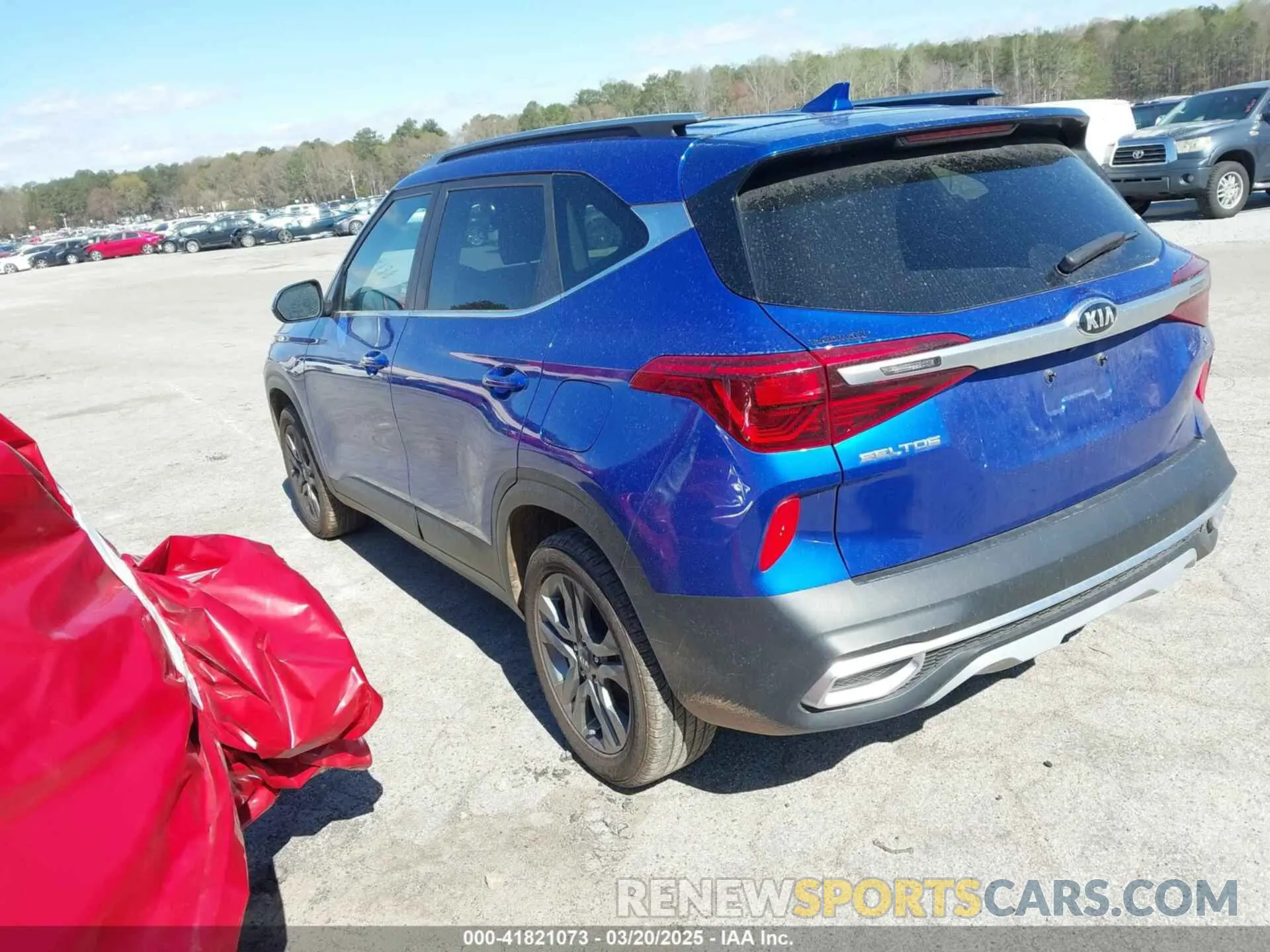 3 Photograph of a damaged car KNDEU2AA3M7084938 KIA SELTOS 2021