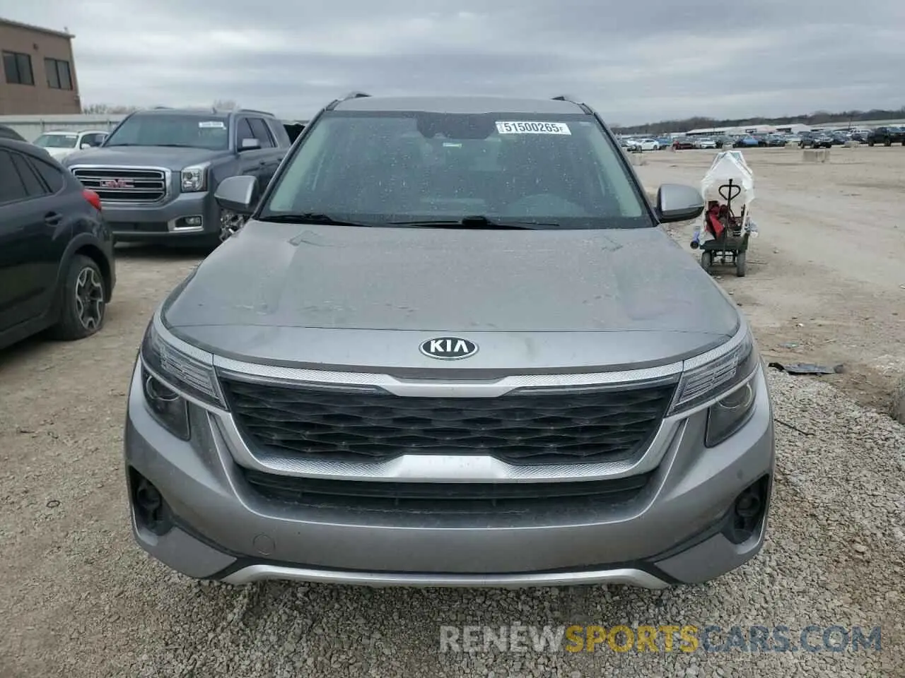5 Photograph of a damaged car KNDEU2AA3M7148248 KIA SELTOS 2021