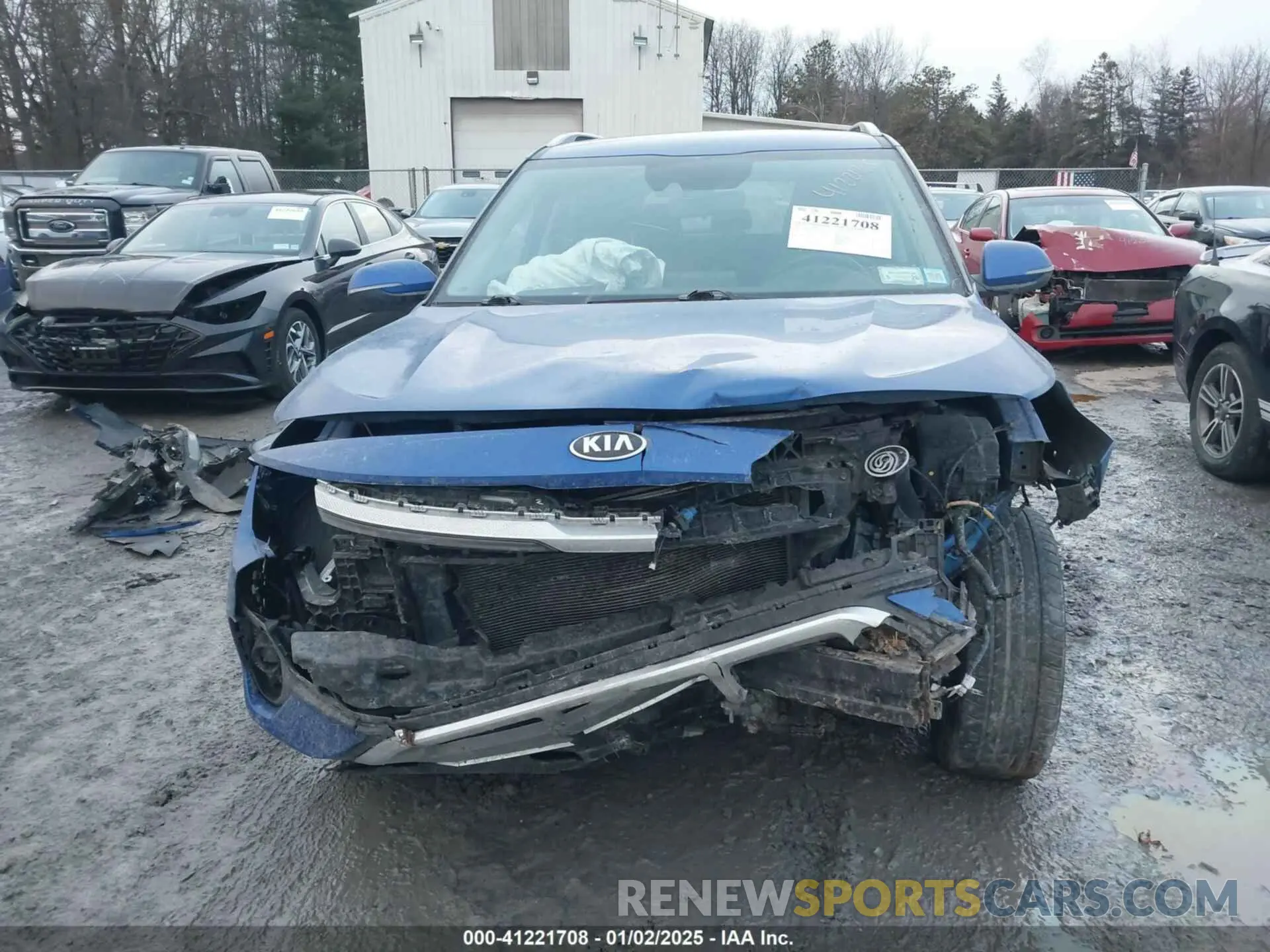 12 Photograph of a damaged car KNDEU2AA5M7045302 KIA SELTOS 2021
