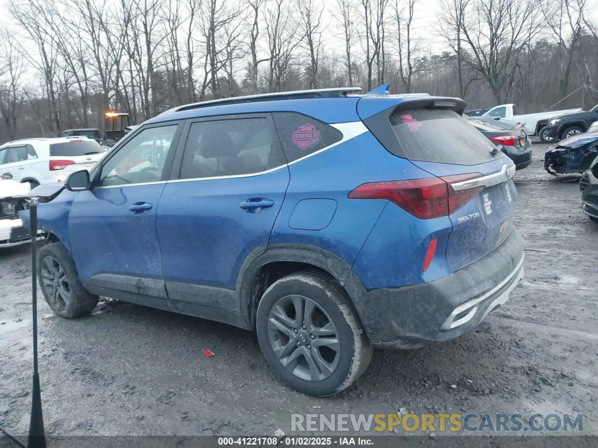 14 Photograph of a damaged car KNDEU2AA5M7045302 KIA SELTOS 2021