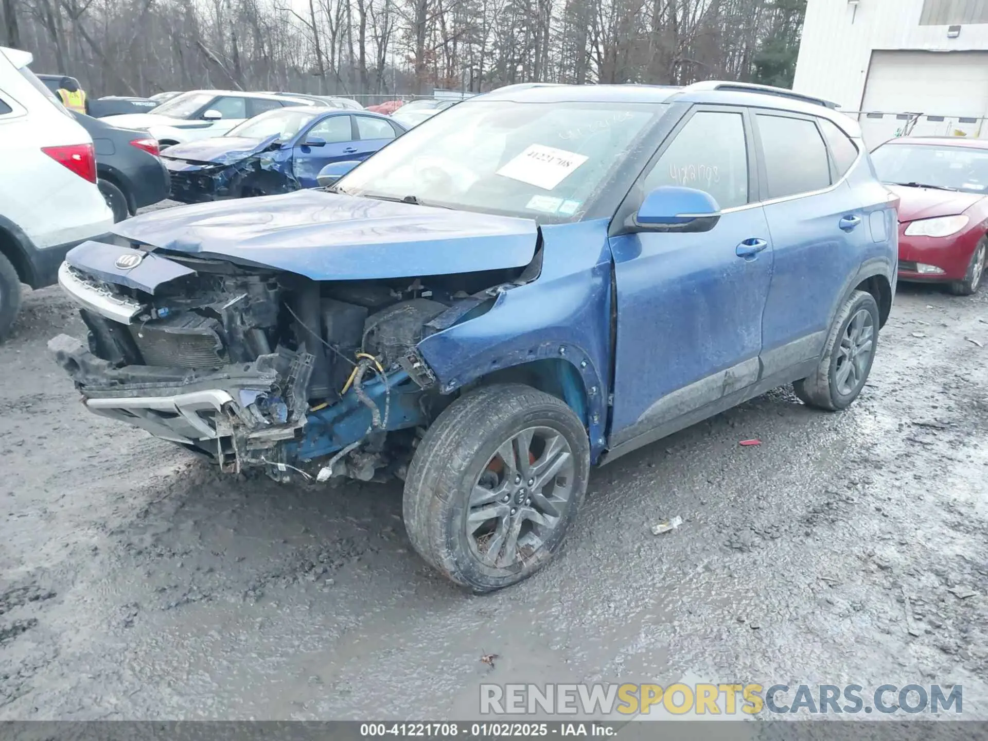 2 Photograph of a damaged car KNDEU2AA5M7045302 KIA SELTOS 2021