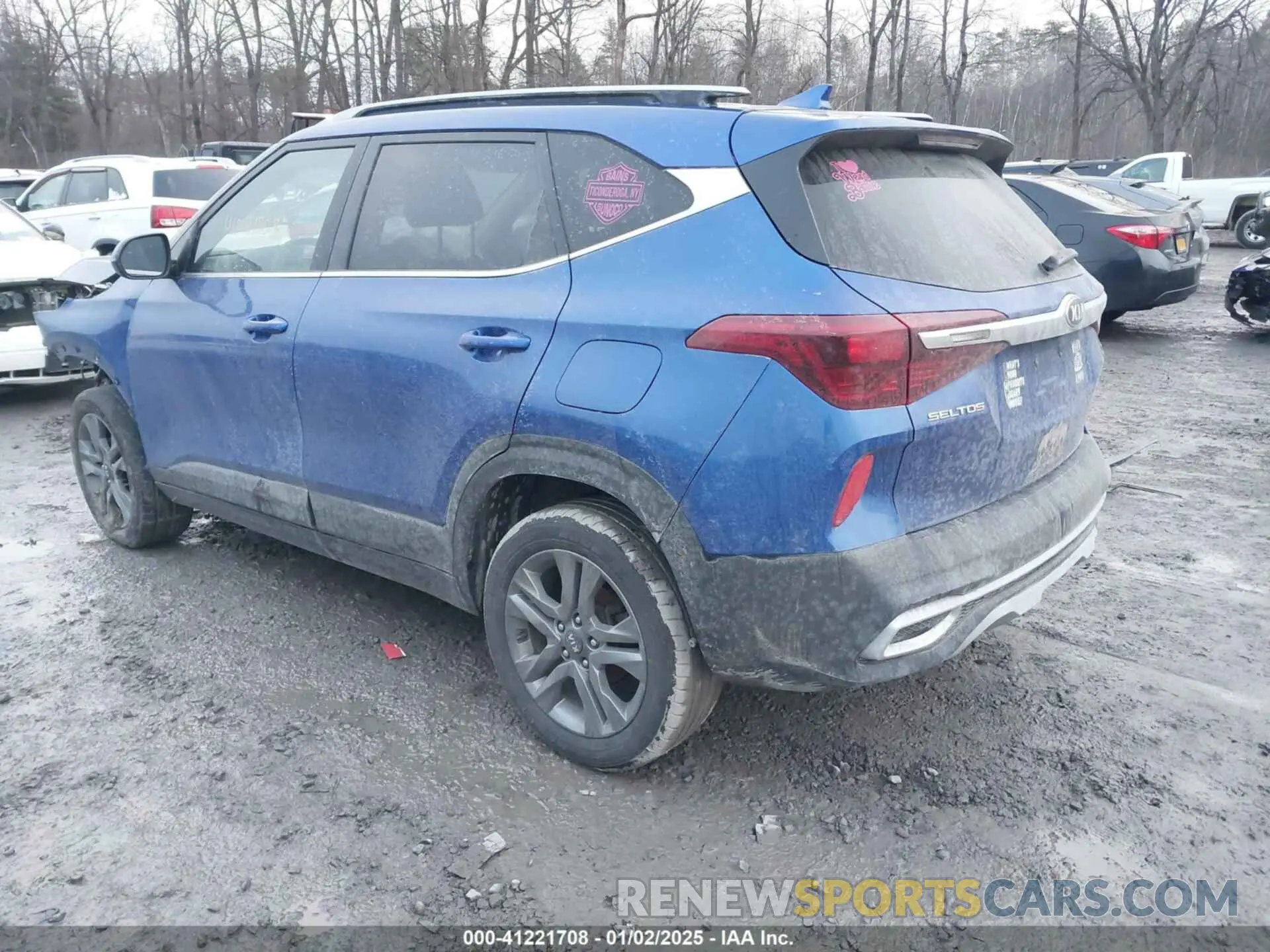3 Photograph of a damaged car KNDEU2AA5M7045302 KIA SELTOS 2021