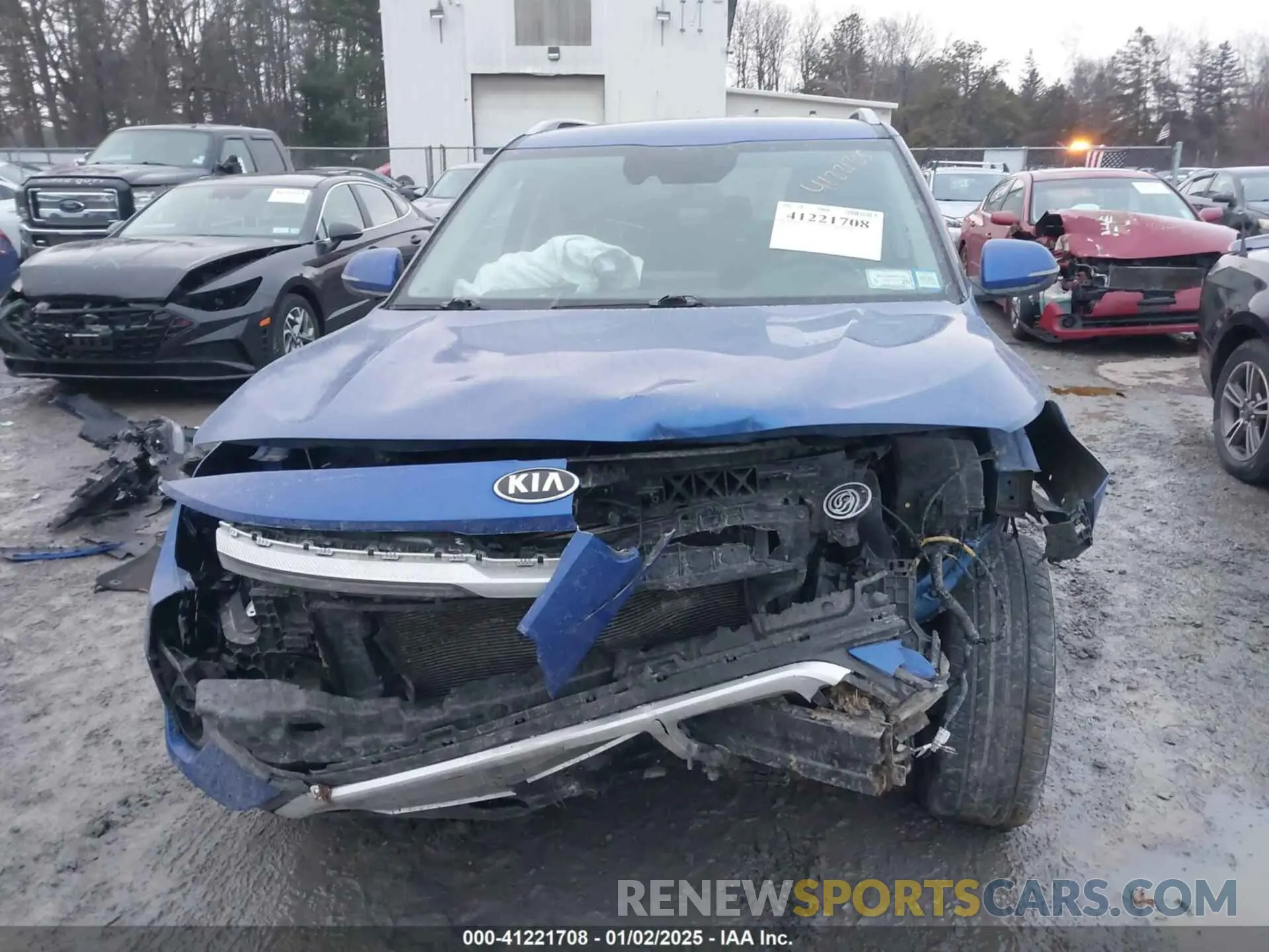 6 Photograph of a damaged car KNDEU2AA5M7045302 KIA SELTOS 2021