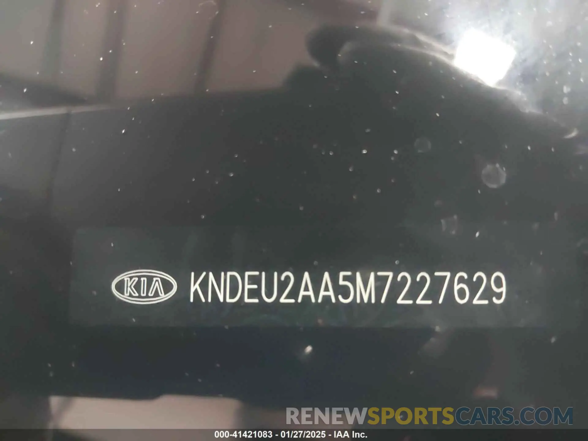 9 Photograph of a damaged car KNDEU2AA5M7227629 KIA SELTOS 2021