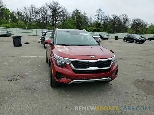 14 Photograph of a damaged car KNDEU2AA8M7115682 KIA SELTOS 2021