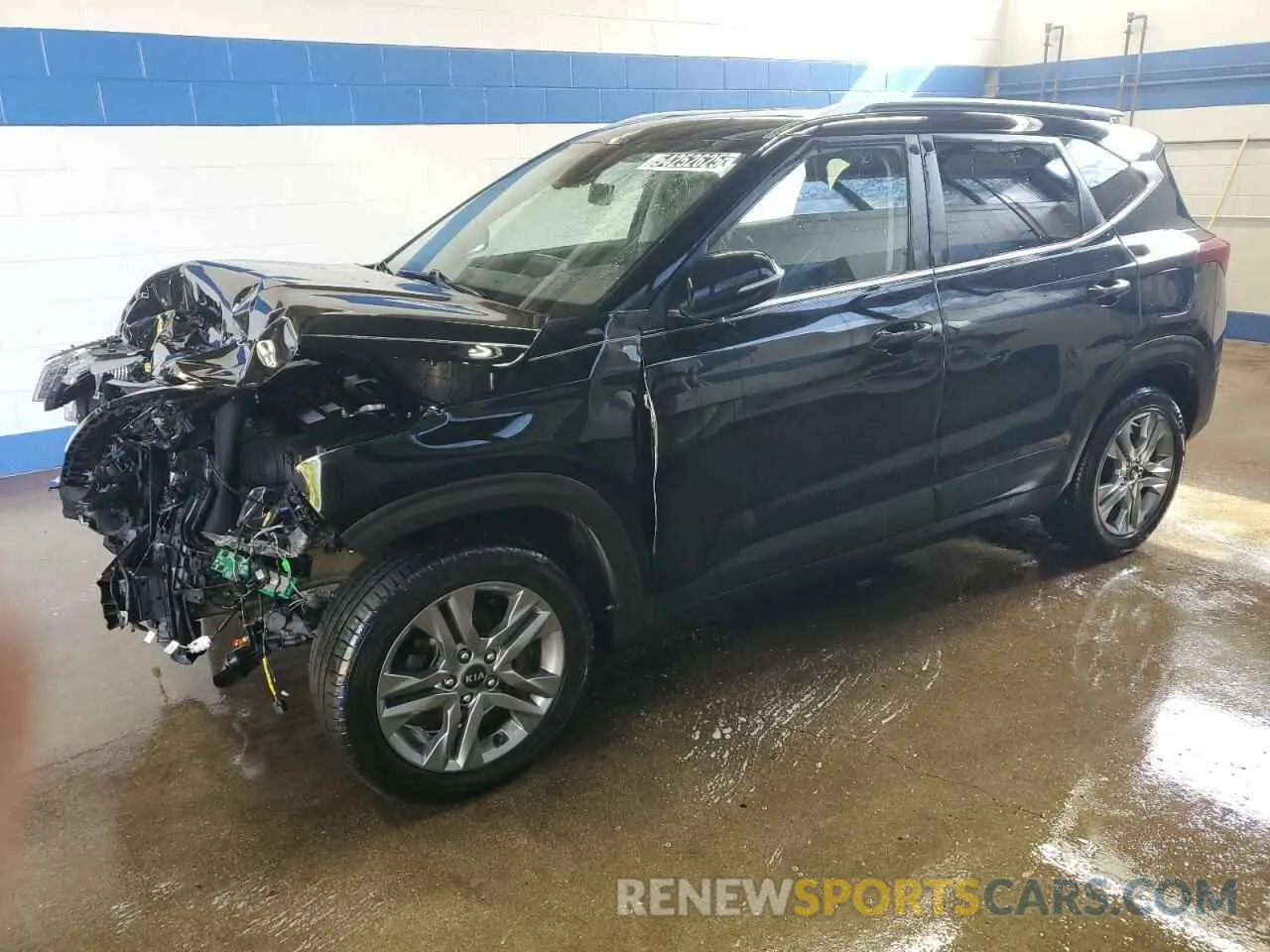 1 Photograph of a damaged car KNDEU2AA9M7088461 KIA SELTOS 2021