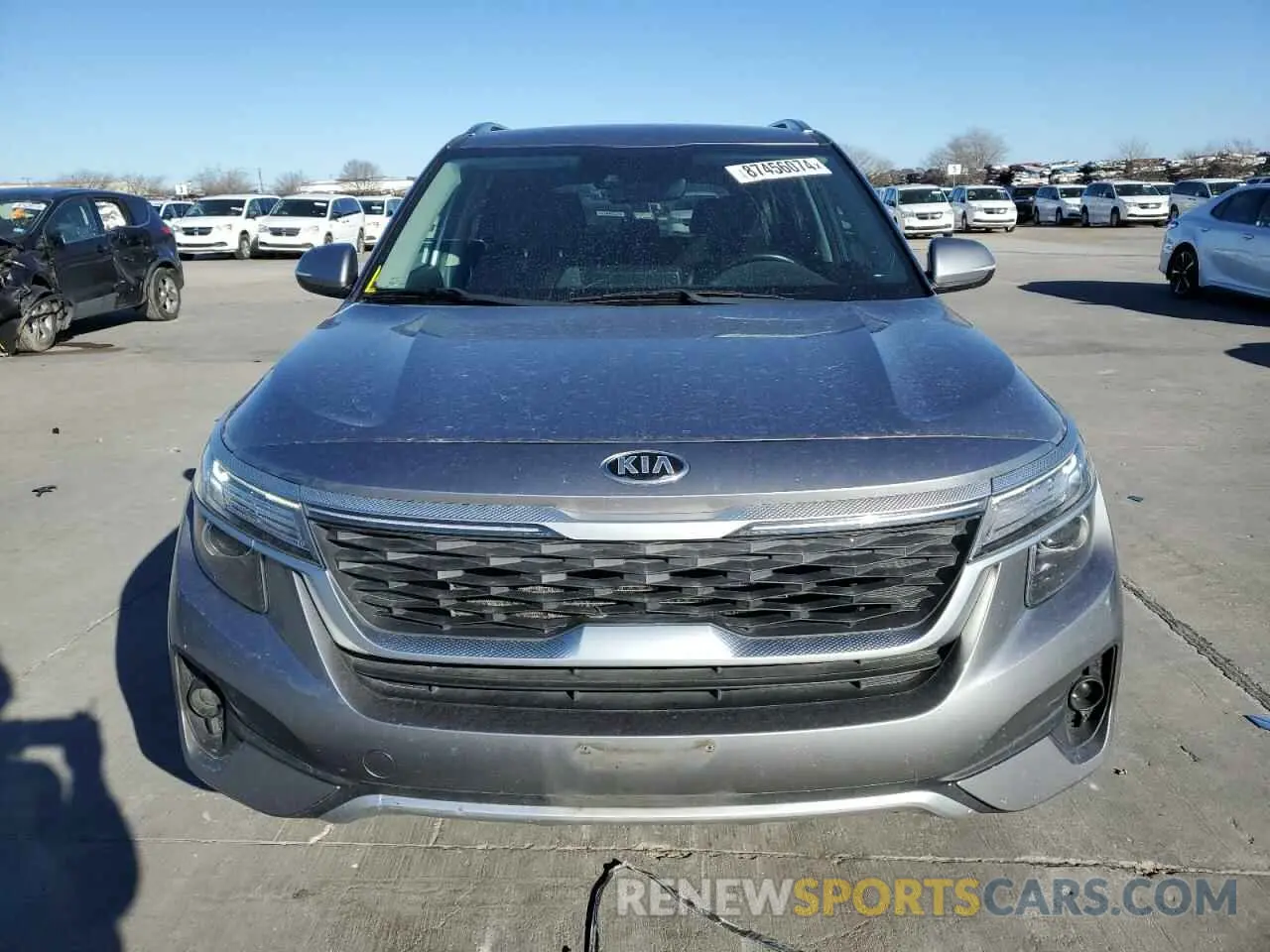 5 Photograph of a damaged car KNDEU2AAXM7095595 KIA SELTOS 2021