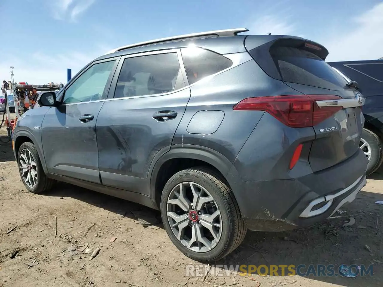 2 Photograph of a damaged car KNDEUCA20M7055458 KIA SELTOS 2021