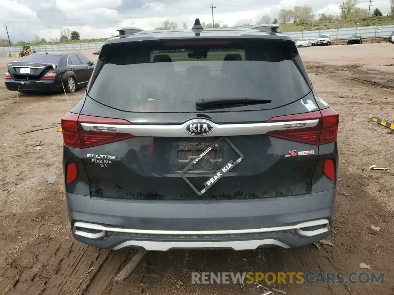 6 Photograph of a damaged car KNDEUCA27M7160000 KIA SELTOS 2021