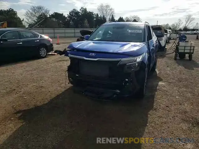 14 Photograph of a damaged car KNDEUCAA0M7134362 KIA SELTOS 2021