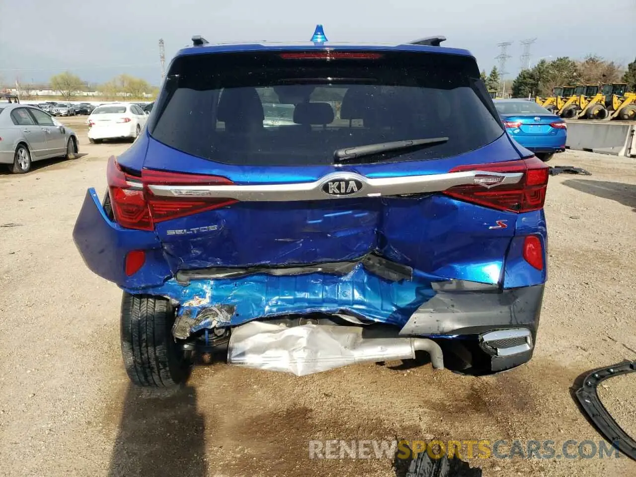6 Photograph of a damaged car KNDEUCAA0M7134362 KIA SELTOS 2021