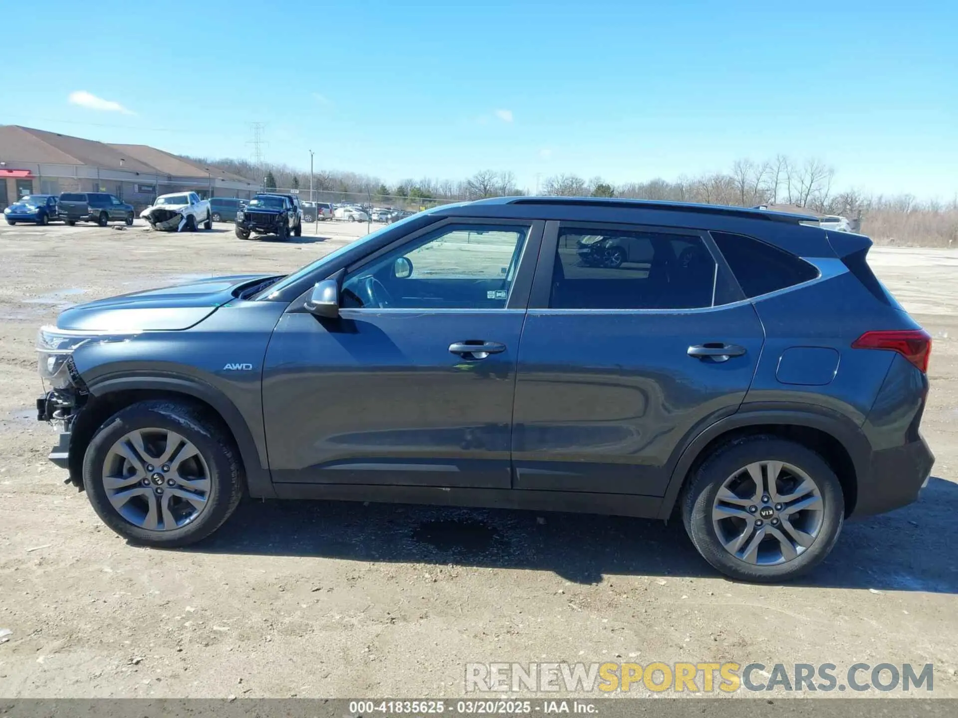 14 Photograph of a damaged car KNDEUCAA0M7179284 KIA SELTOS 2021