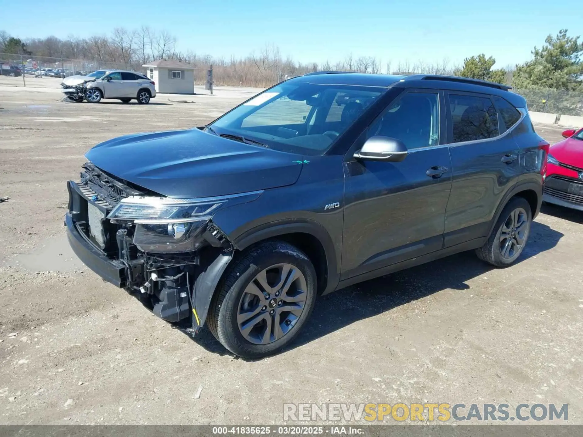 2 Photograph of a damaged car KNDEUCAA0M7179284 KIA SELTOS 2021
