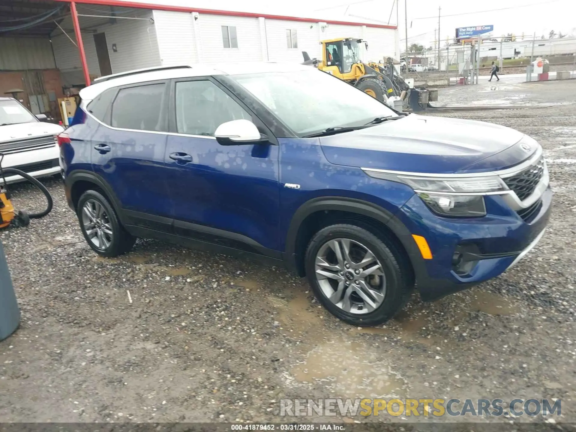 1 Photograph of a damaged car KNDEUCAA1M7088881 KIA SELTOS 2021
