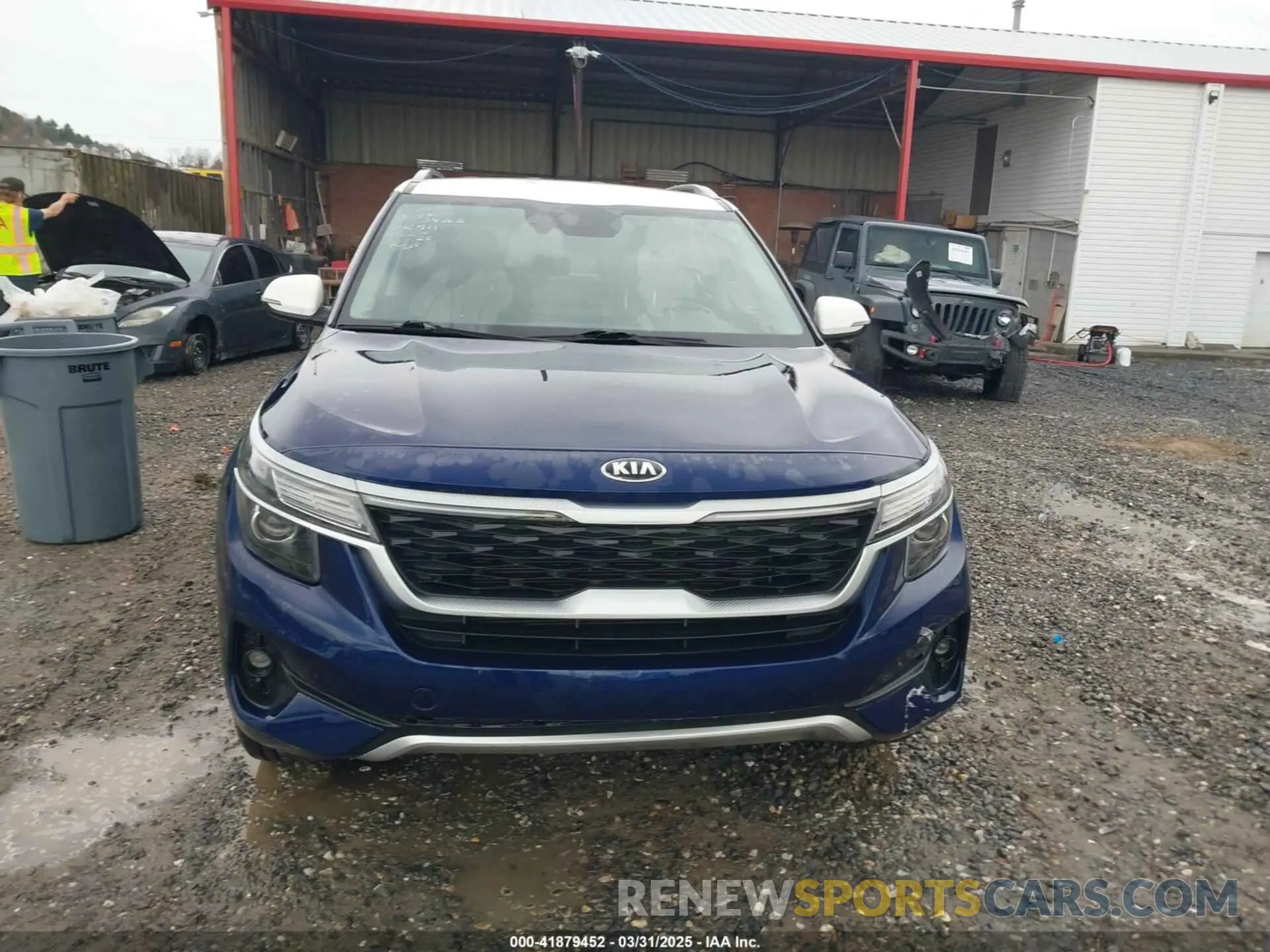 12 Photograph of a damaged car KNDEUCAA1M7088881 KIA SELTOS 2021