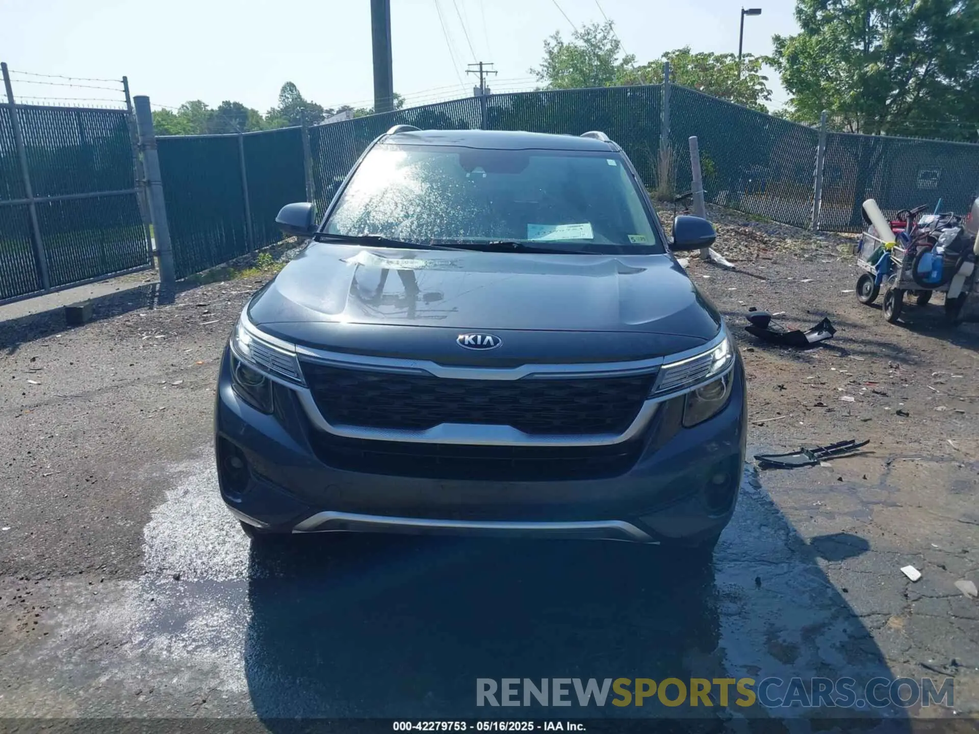 13 Photograph of a damaged car KNDEUCAA2M7149395 KIA SELTOS 2021