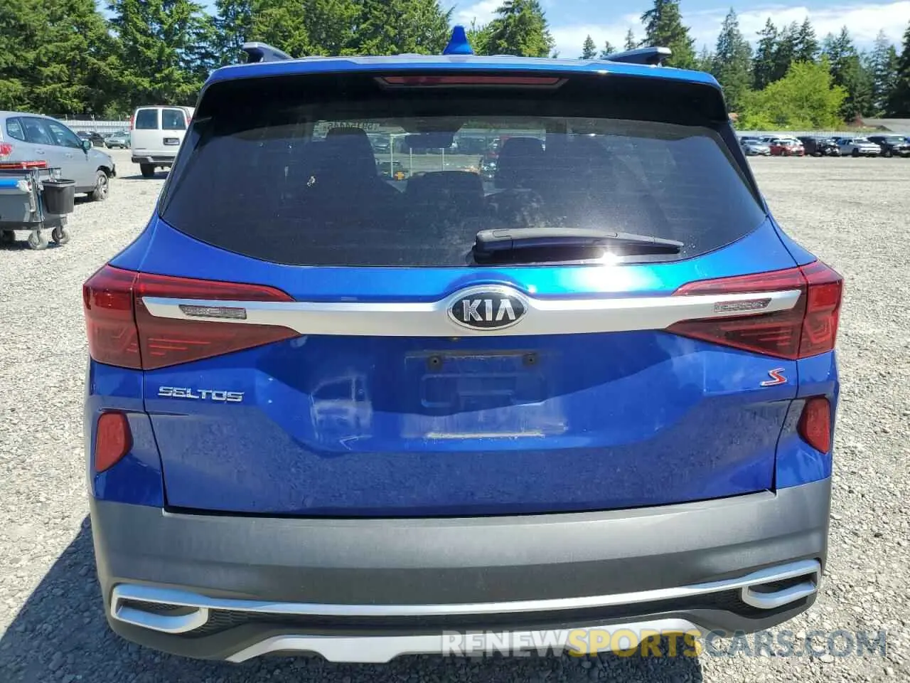 6 Photograph of a damaged car KNDEUCAA2M7156458 KIA SELTOS 2021