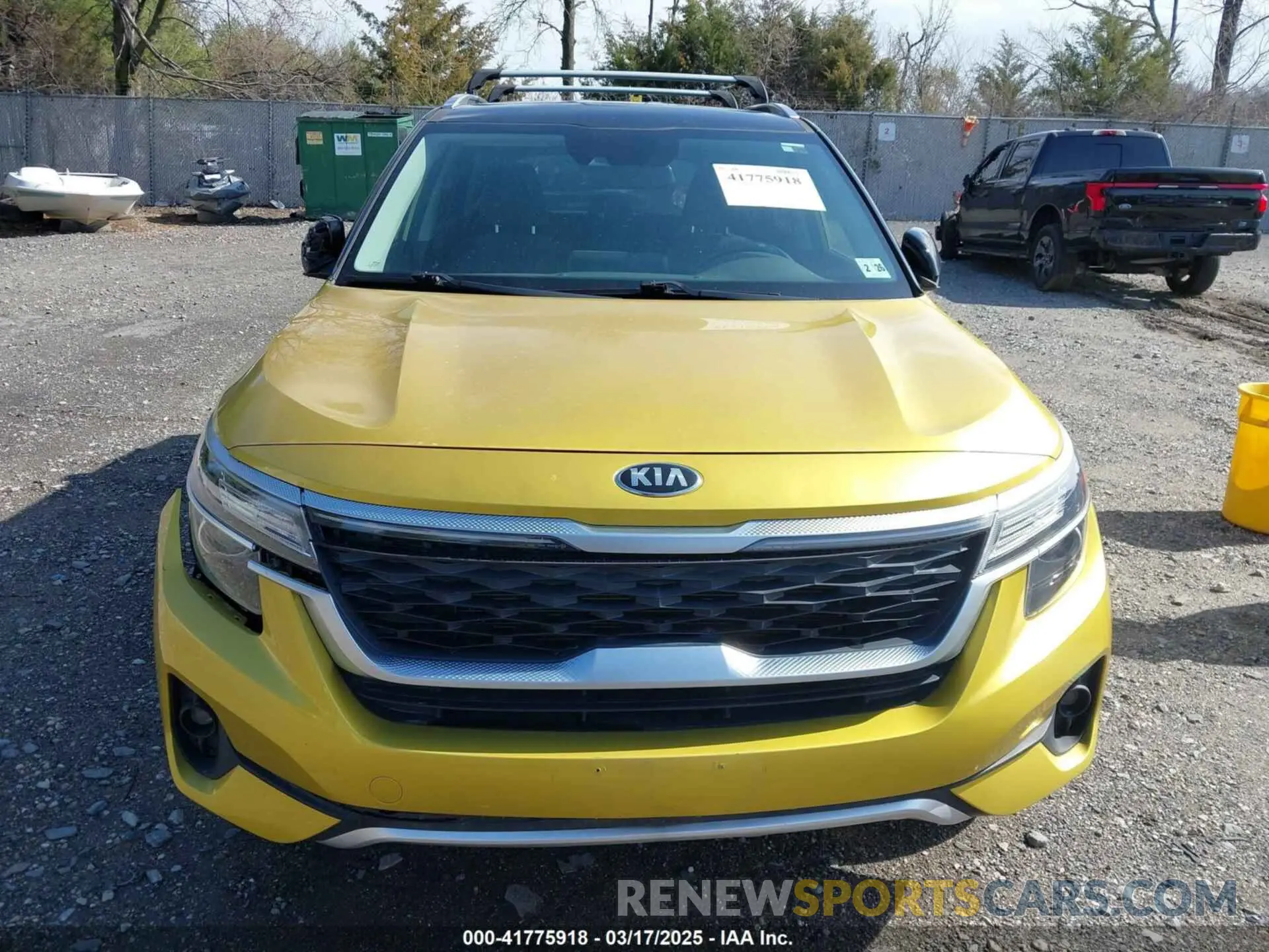 12 Photograph of a damaged car KNDEUCAA3M7168117 KIA SELTOS 2021