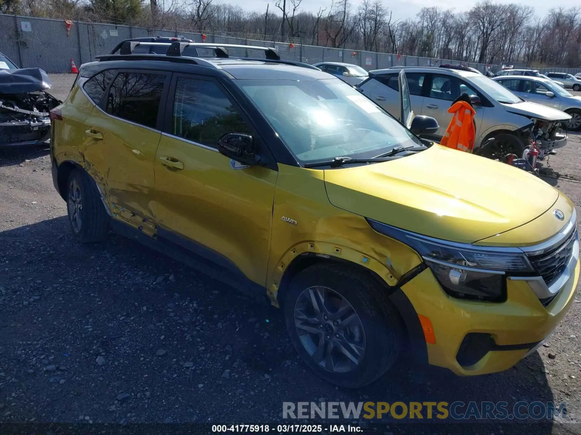 6 Photograph of a damaged car KNDEUCAA3M7168117 KIA SELTOS 2021