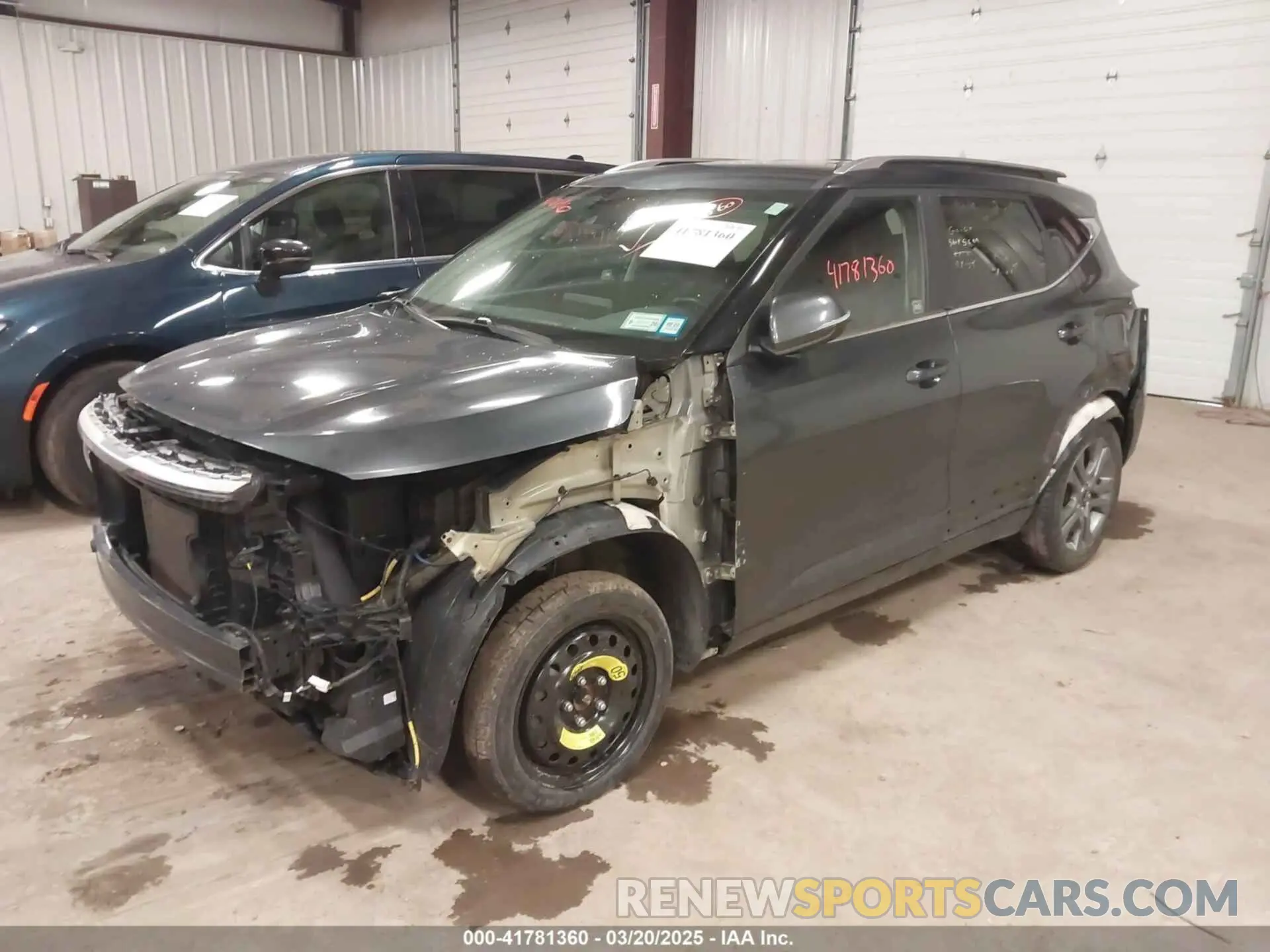 2 Photograph of a damaged car KNDEUCAA5M7100918 KIA SELTOS 2021