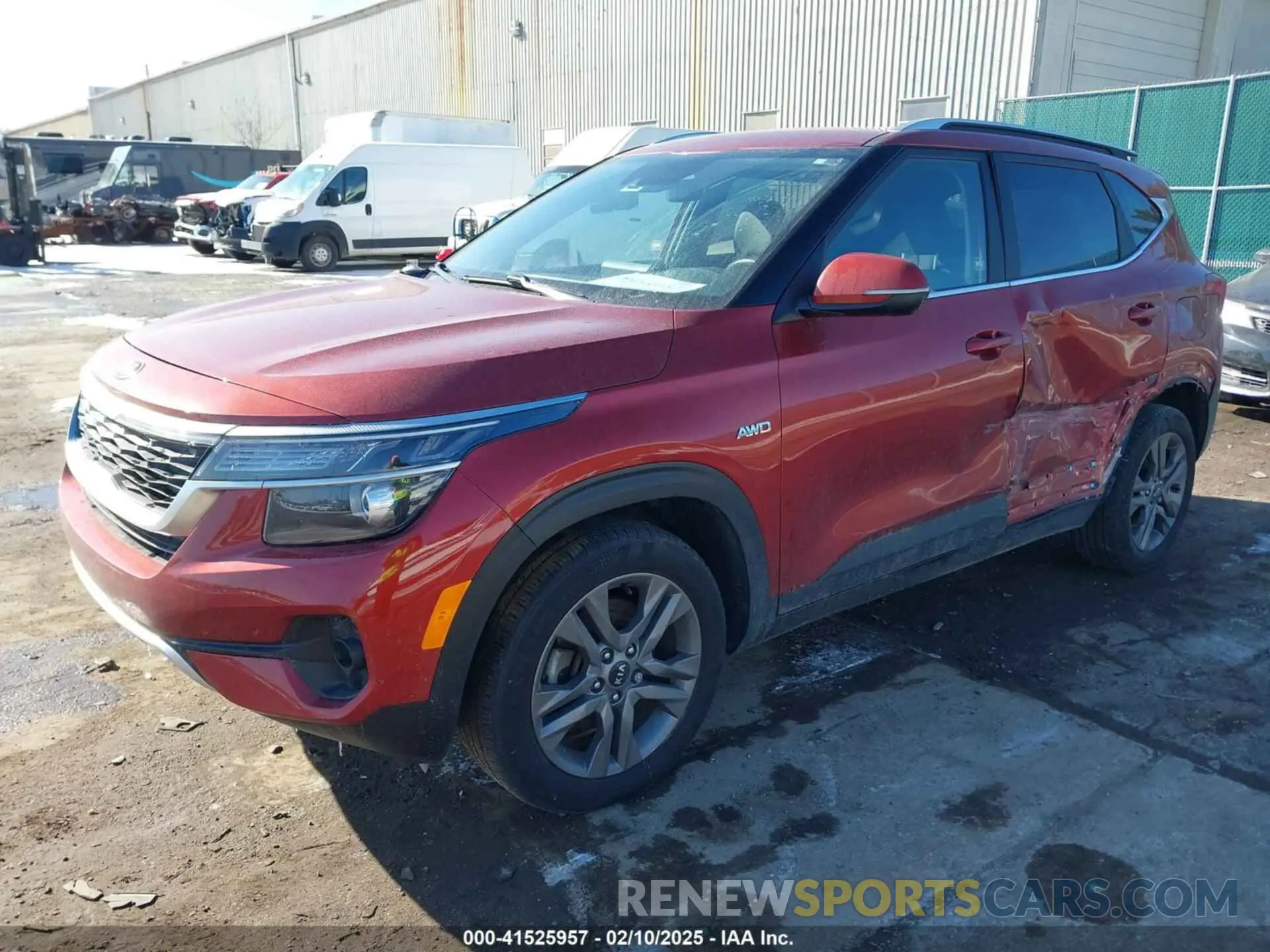 2 Photograph of a damaged car KNDEUCAA5M7226700 KIA SELTOS 2021