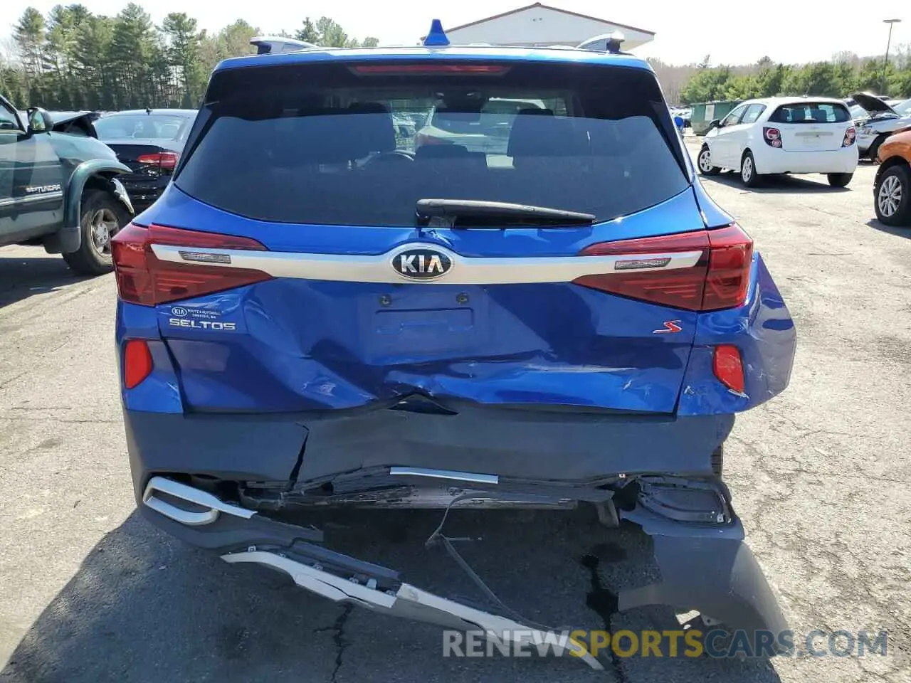 6 Photograph of a damaged car KNDEUCAA6M7100149 KIA SELTOS 2021