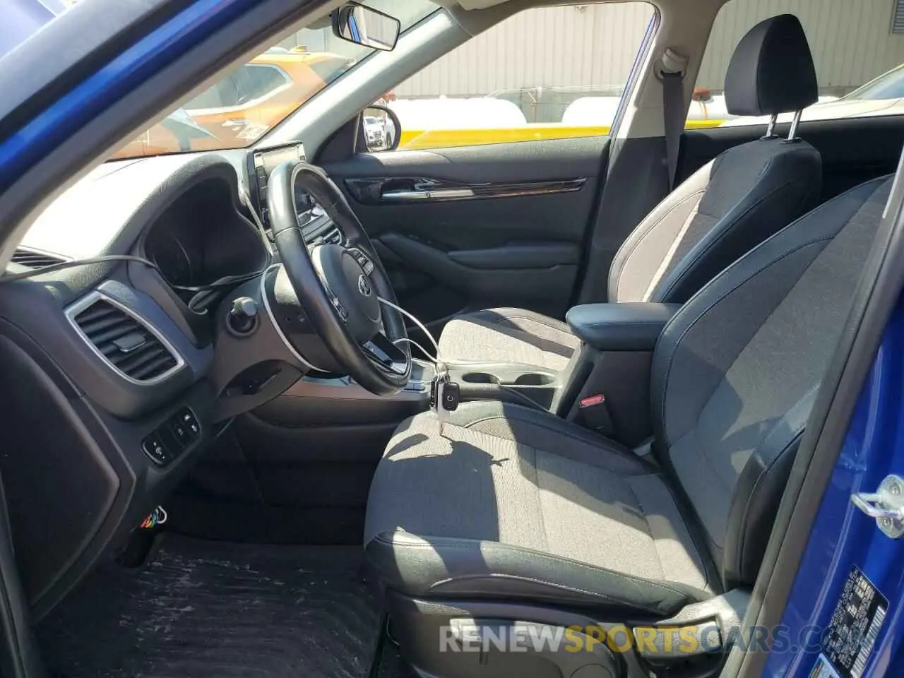 7 Photograph of a damaged car KNDEUCAA6M7100149 KIA SELTOS 2021
