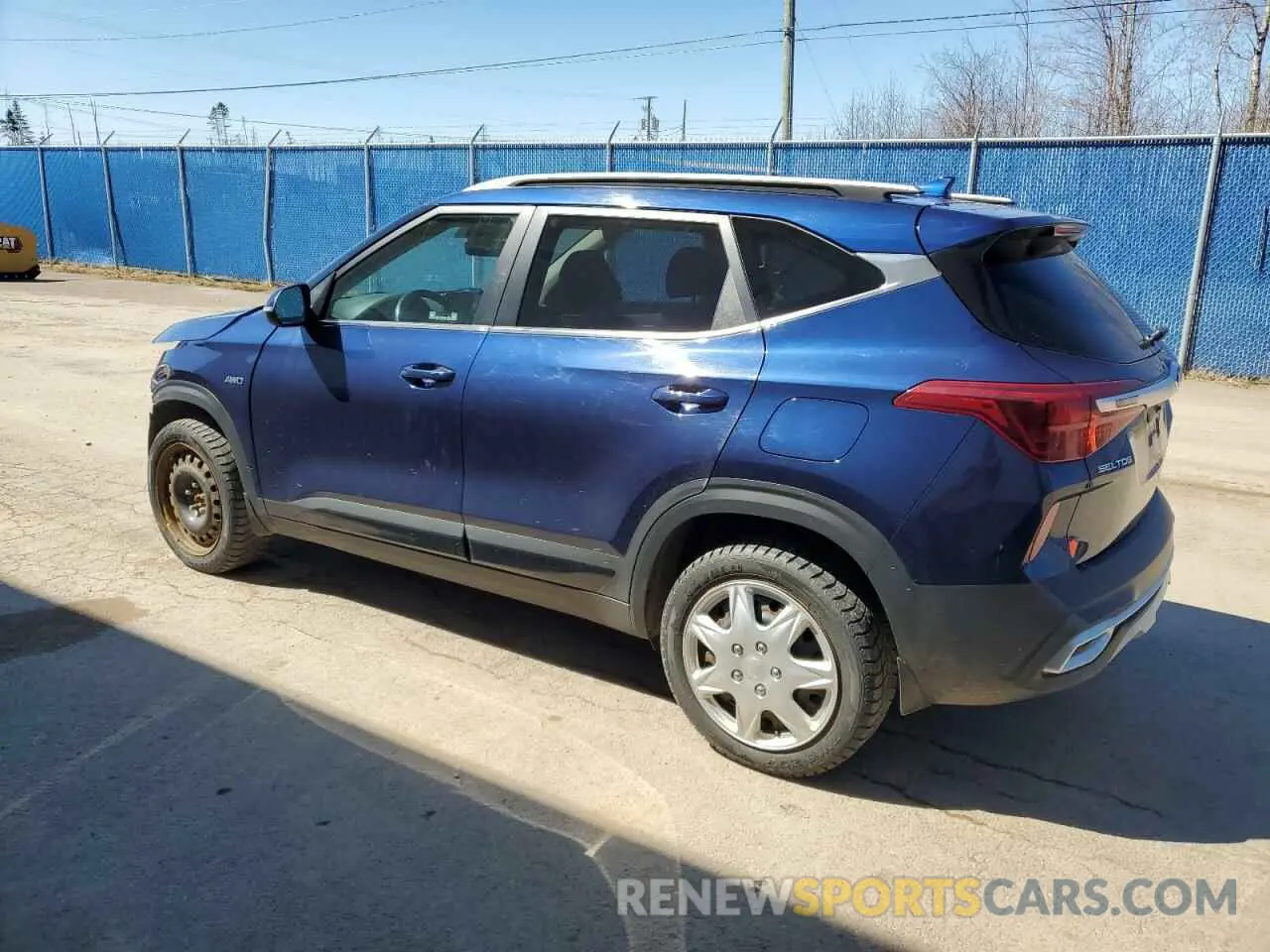 2 Photograph of a damaged car KNDEUCAA7M7159727 KIA SELTOS 2021