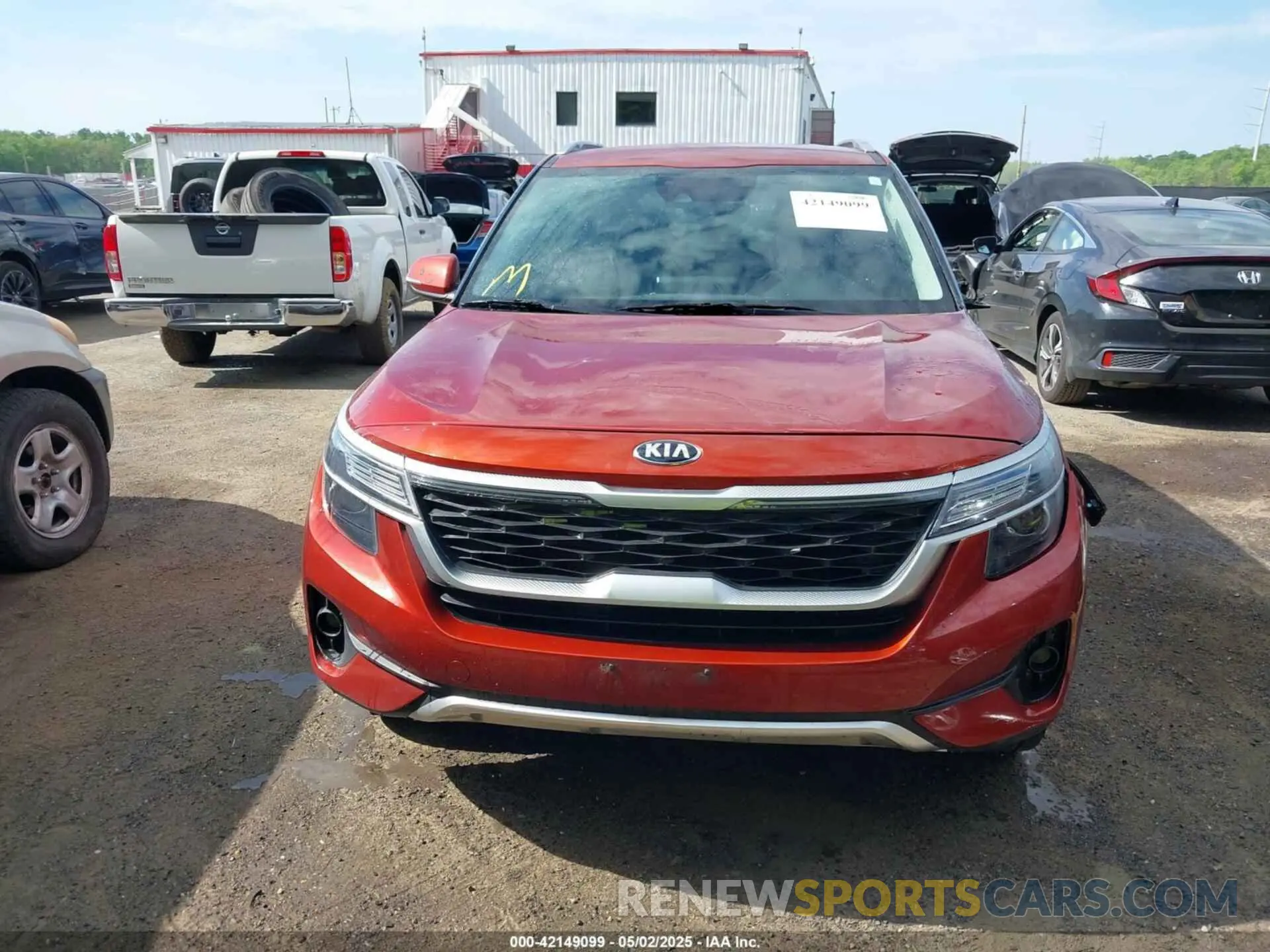 12 Photograph of a damaged car KNDEUCAA7M7205718 KIA SELTOS 2021