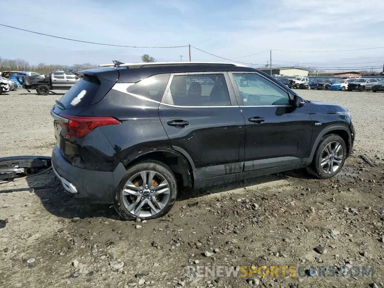 3 Photograph of a damaged car KNDEUCAA8M7101609 KIA SELTOS 2021