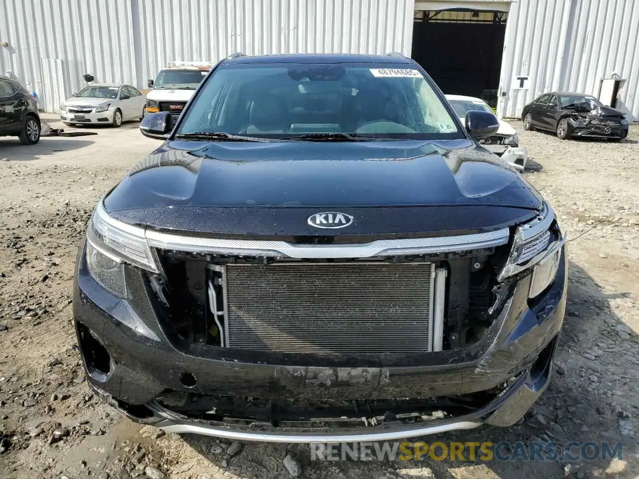 5 Photograph of a damaged car KNDEUCAA8M7101609 KIA SELTOS 2021