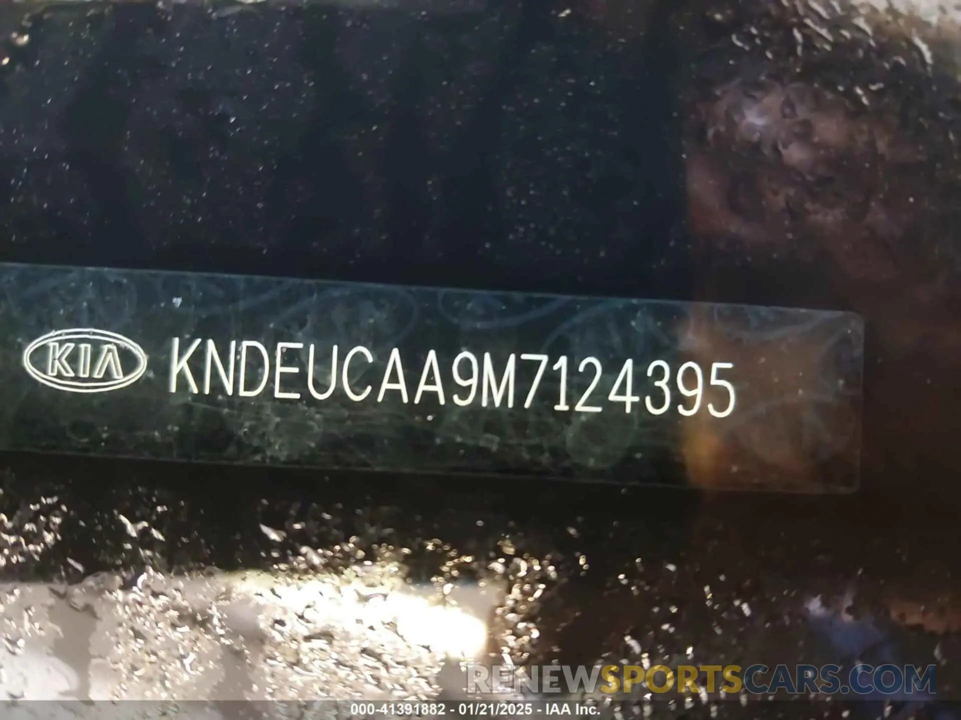 9 Photograph of a damaged car KNDEUCAA9M7124395 KIA SELTOS 2021