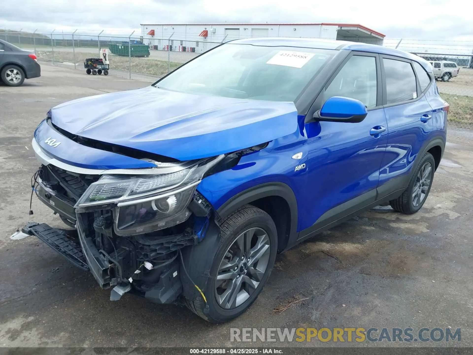 2 Photograph of a damaged car KNDEPCAA0N7334425 KIA SELTOS 2022