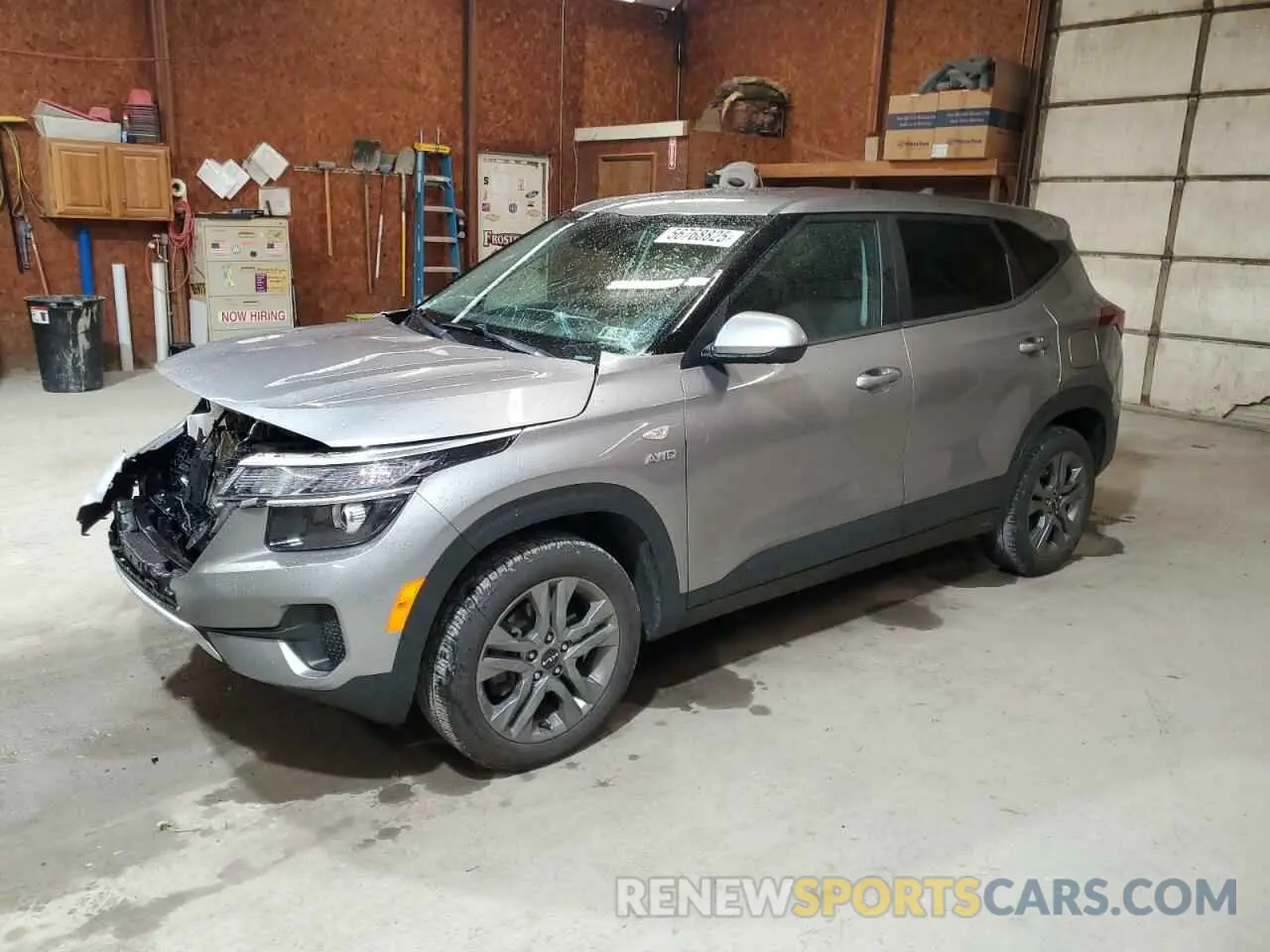 1 Photograph of a damaged car KNDEPCAA5N7288395 KIA SELTOS 2022