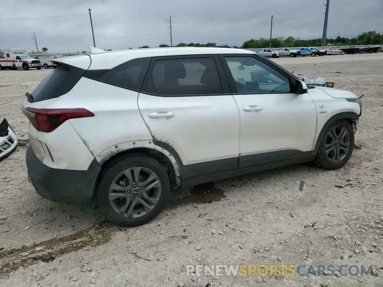 3 Photograph of a damaged car KNDEPCAA6N7337815 KIA SELTOS 2022