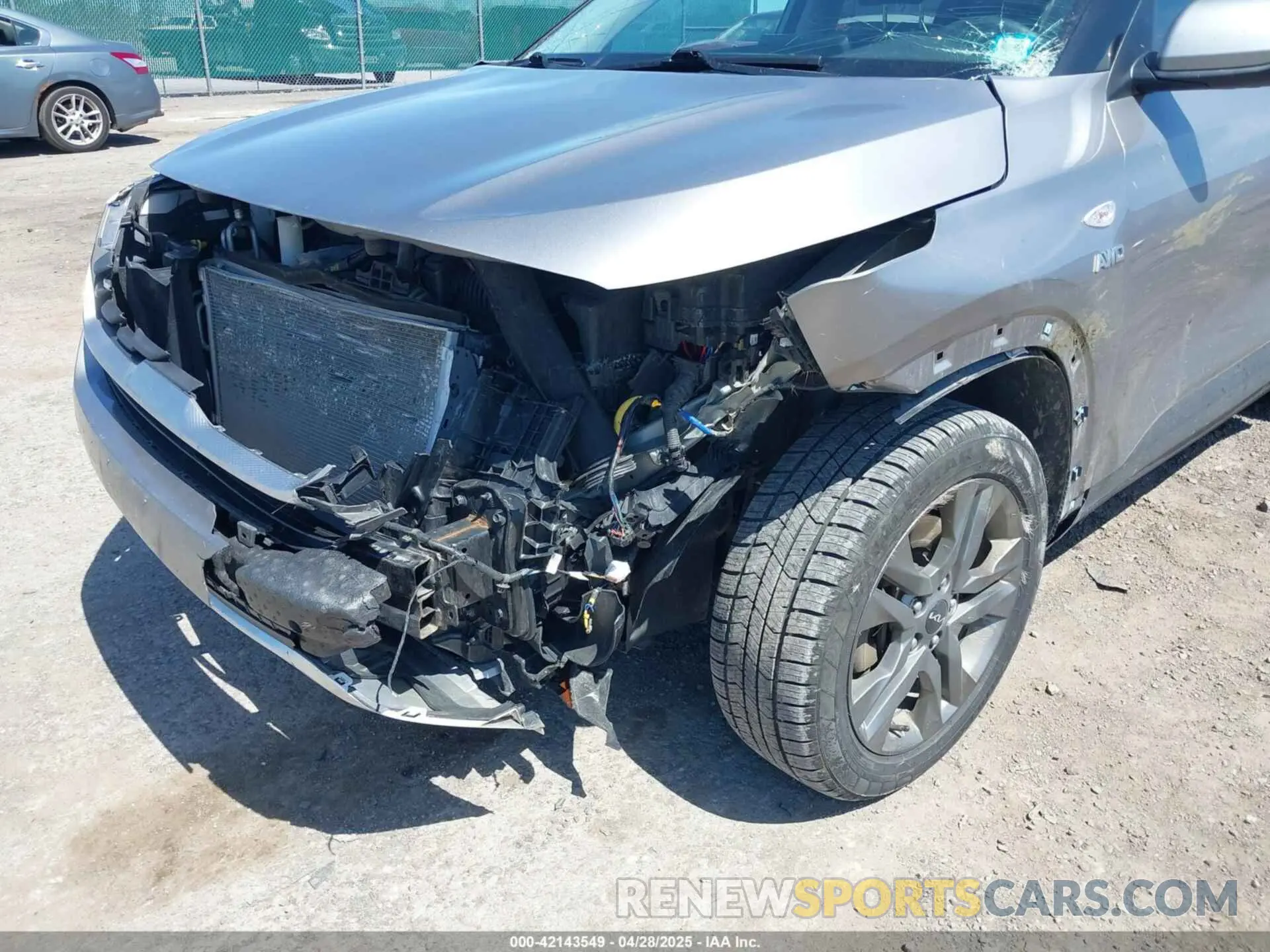 6 Photograph of a damaged car KNDEPCAAXN7319561 KIA SELTOS 2022