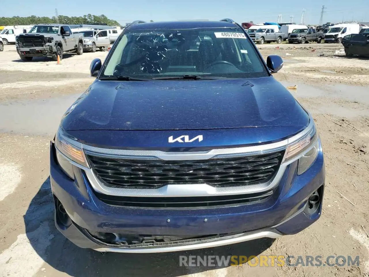 5 Photograph of a damaged car KNDERCAA1N7237521 KIA SELTOS 2022