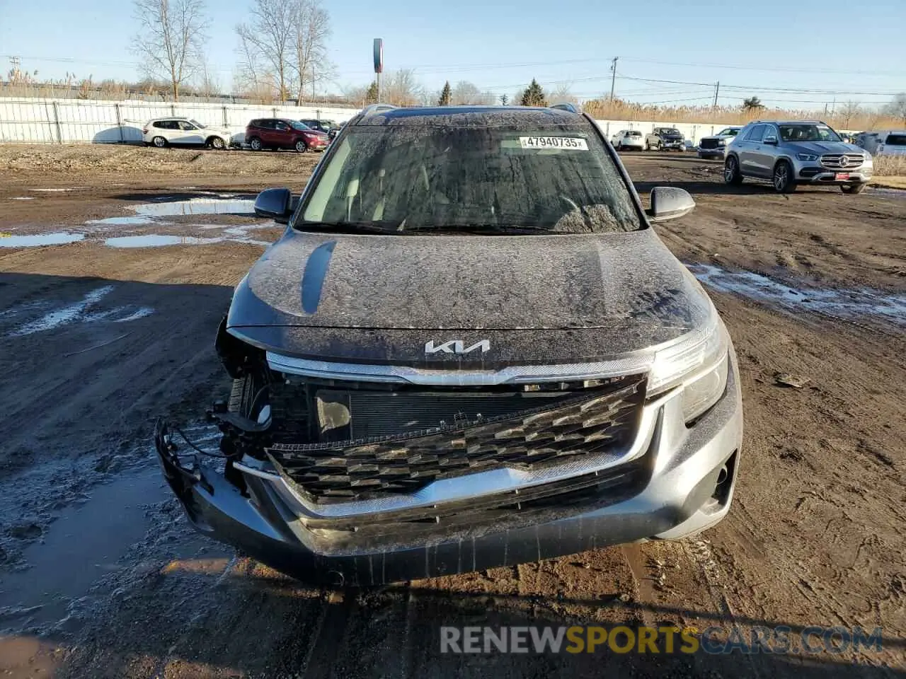 5 Photograph of a damaged car KNDERCAA2N7236653 KIA SELTOS 2022