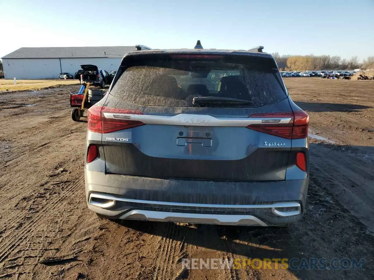 6 Photograph of a damaged car KNDERCAA2N7236653 KIA SELTOS 2022